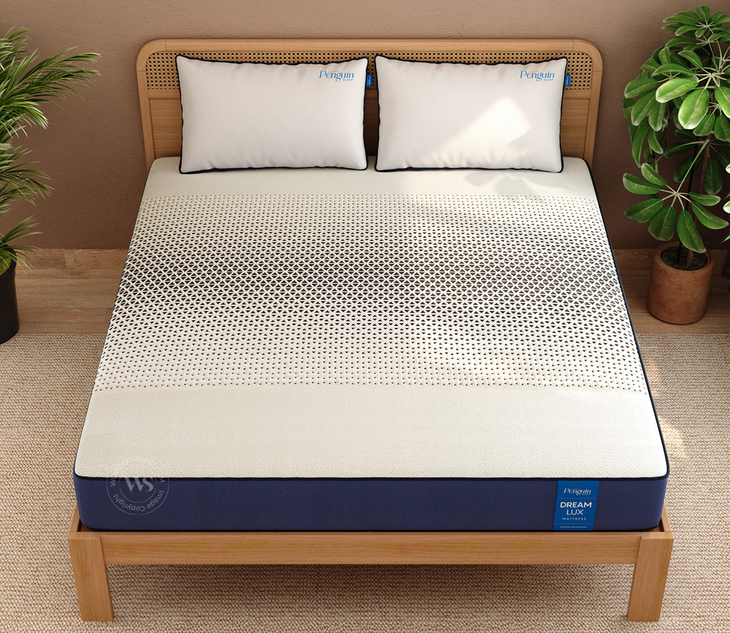 Dream Lux Memory Foam Mattress – Queen Size (78x60 inches, 8-inch Thickness) view 4