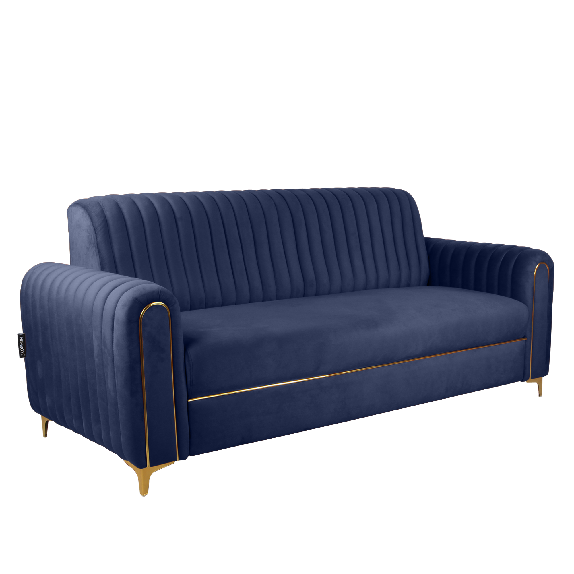 Primrose Austin Living Room 3 Seater Sofa Set - Blue view 2