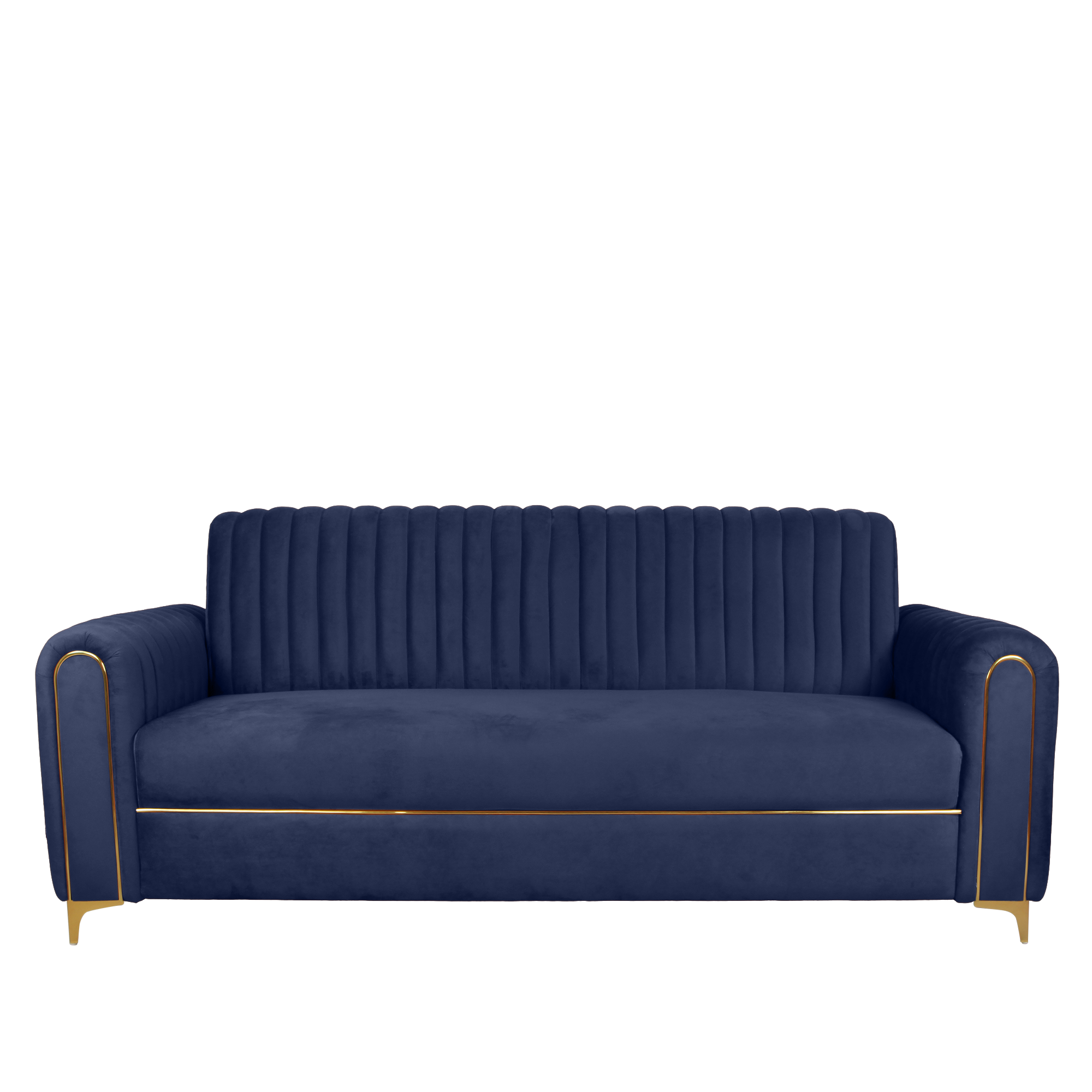Primrose Austin Living Room 3 Seater Sofa Set - Blue view 3