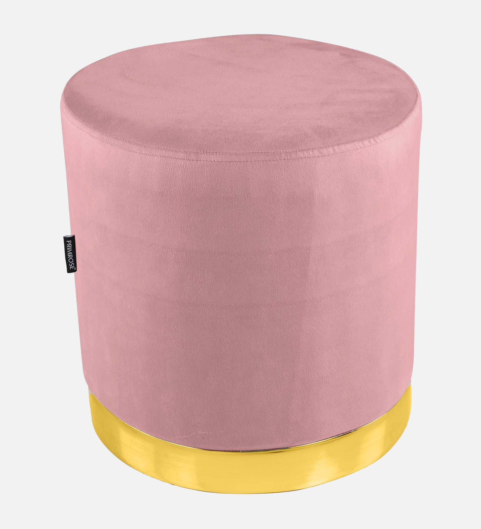 Primrose Candy Ottoman Sitting, Pouffes Stool for Living Room - Rose view 6