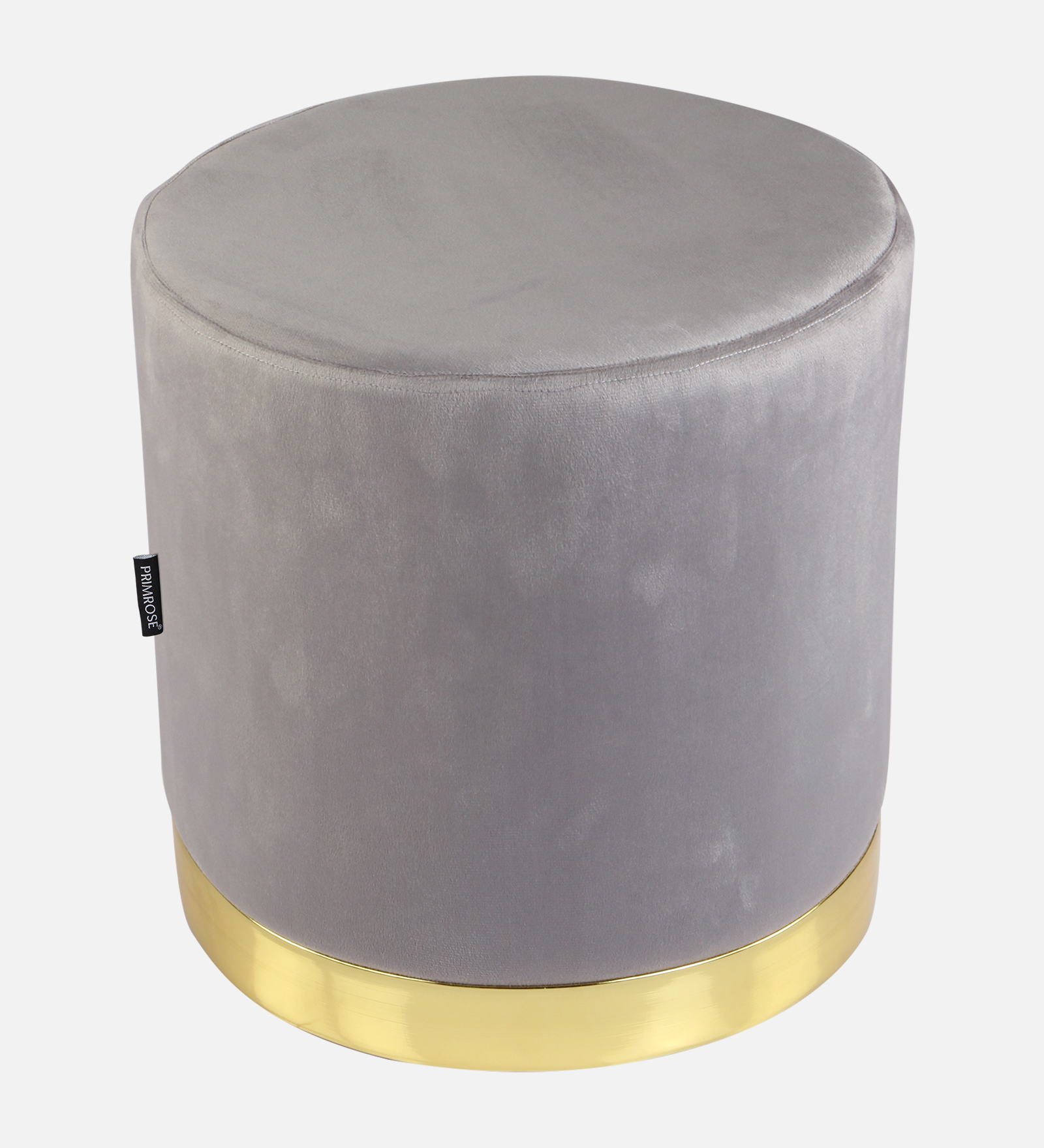 Primrose Candy Ottoman Sitting, Pouffes Stool for Living Room - Grey view 6