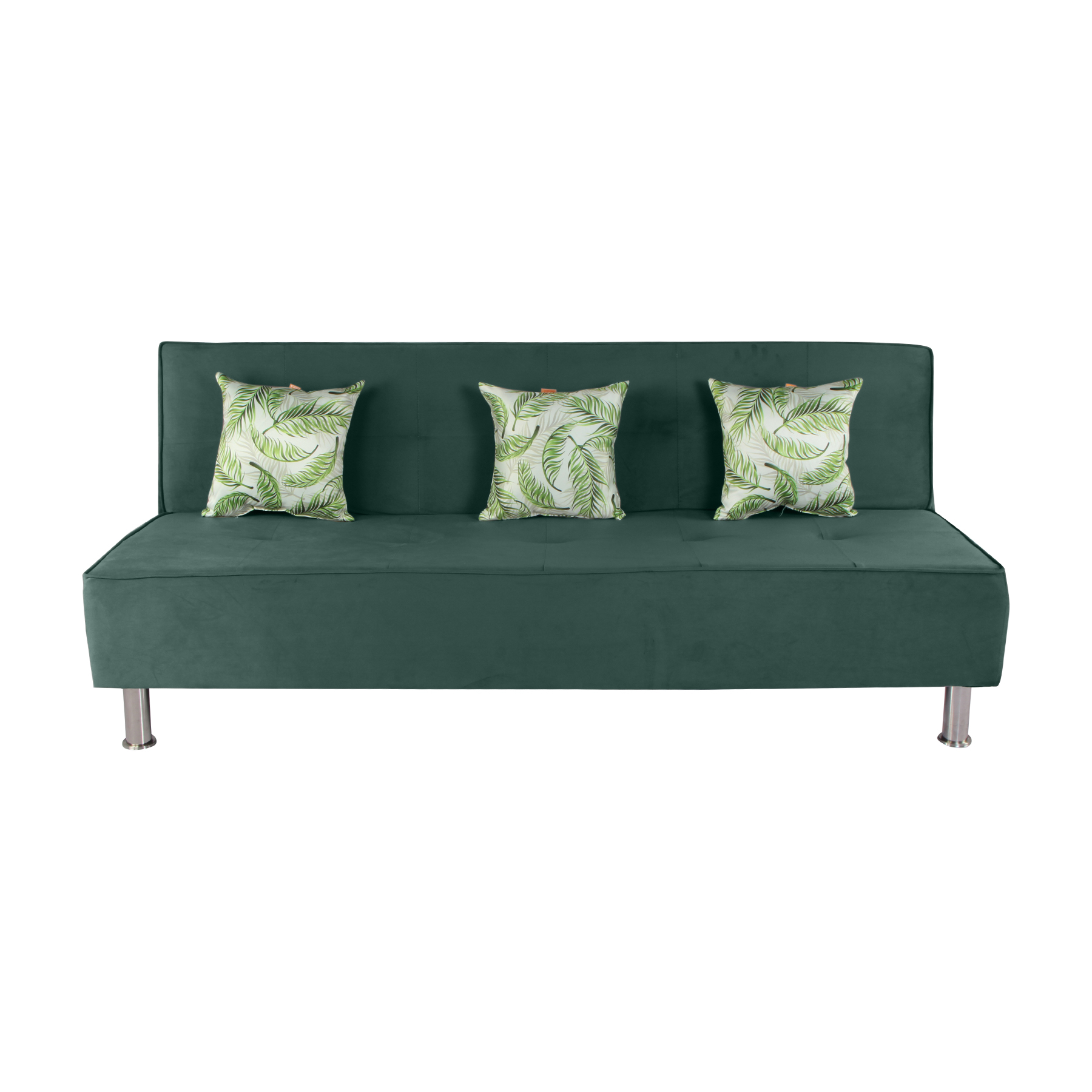 Primrose Cyrus 3 Seater Sofa Cum Bed - Green view 2