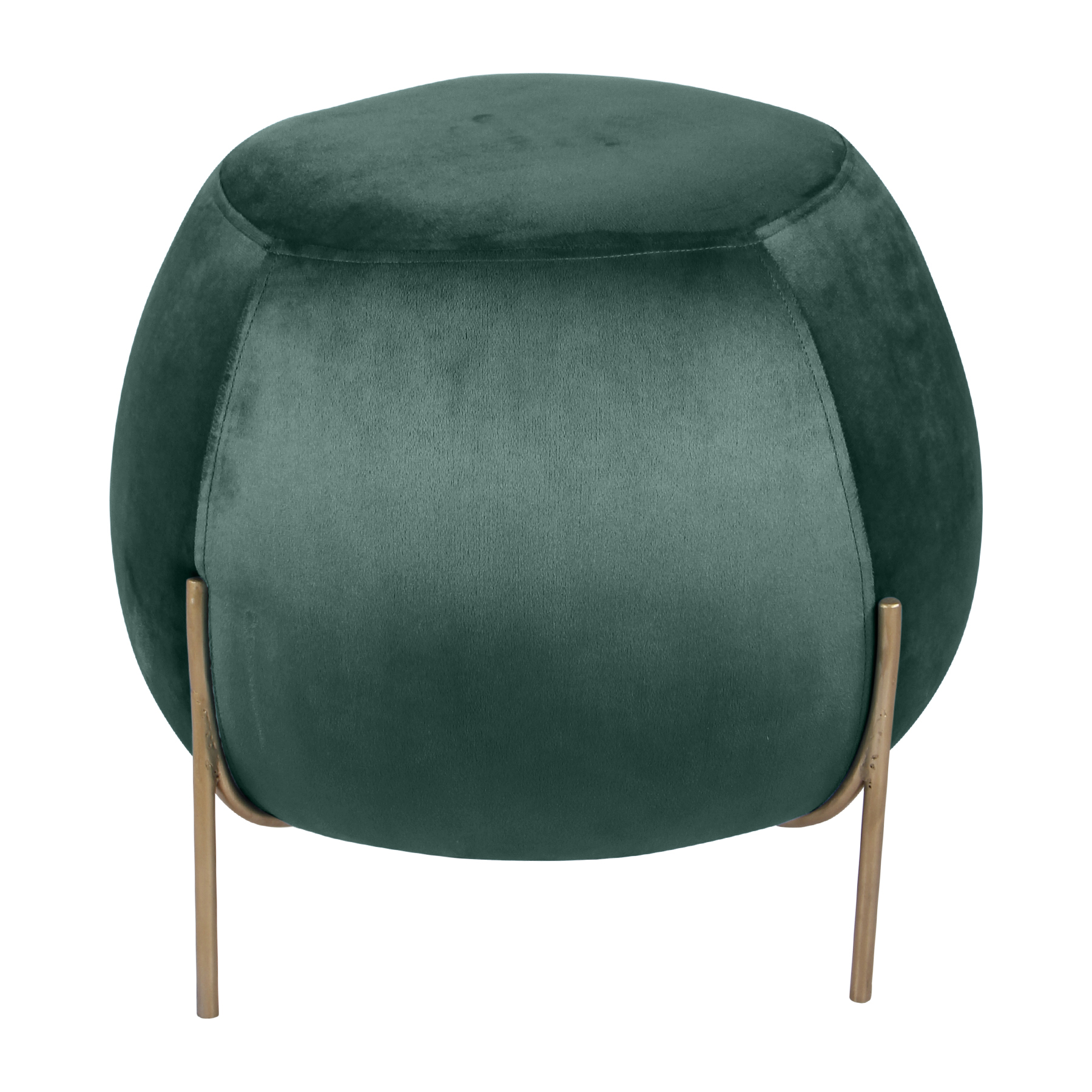 Primrose Otto Ottoman Sitting, Pouffes Stool for Living Room - Green view 7