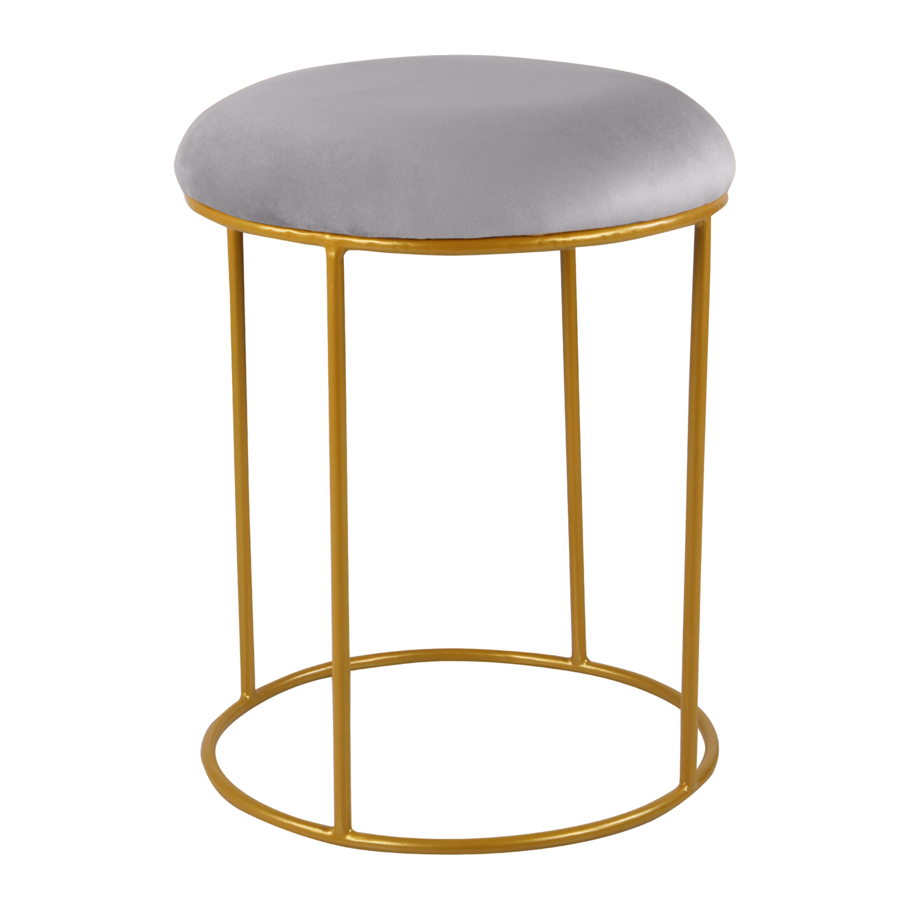 Primrose Dupont Ottoman Sitting, Pouffes Stool for Living Room - Grey view 10