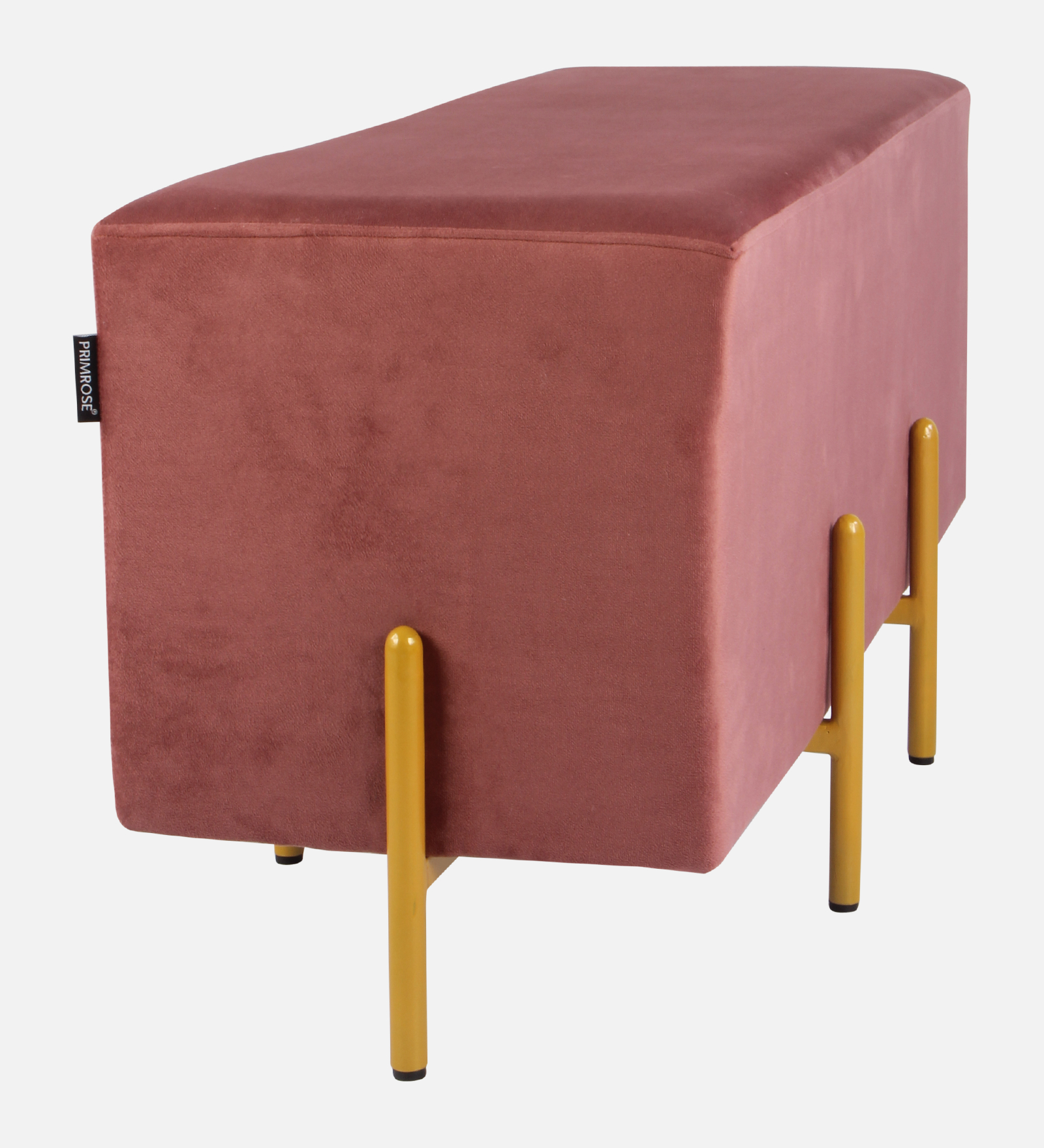 Primrose Fresca Ottoman Sitting, Pouffes Stool for Living Room - Rose view 6