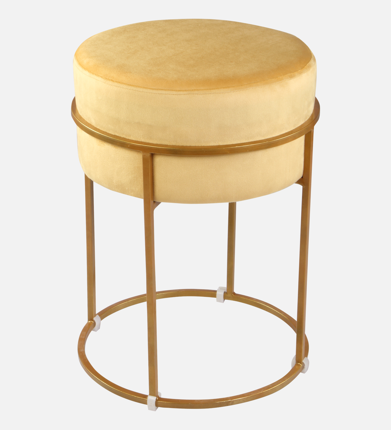 Primrose Glen Ottoman Sitting, Pouffes Stool for Living Room - Yellow view 5