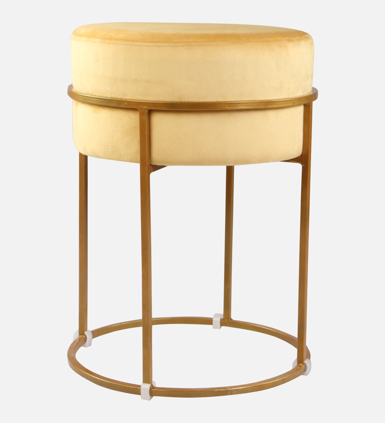 Primrose Glen Ottoman Sitting, Pouffes Stool for Living Room - Yellow view 6