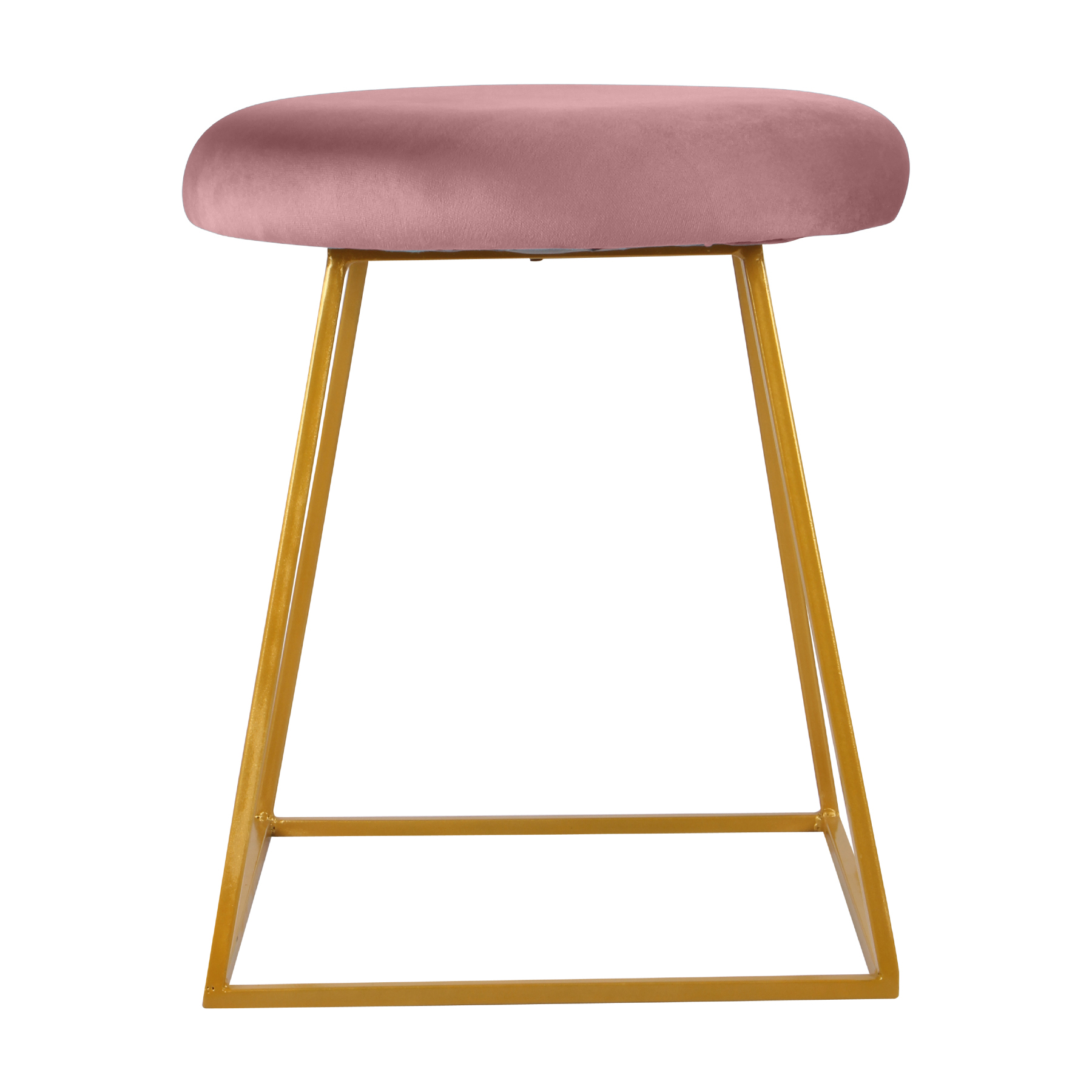 Primrose Pristy Ottoman Sitting, Pouffes Stool for Living Room - Rose view 5