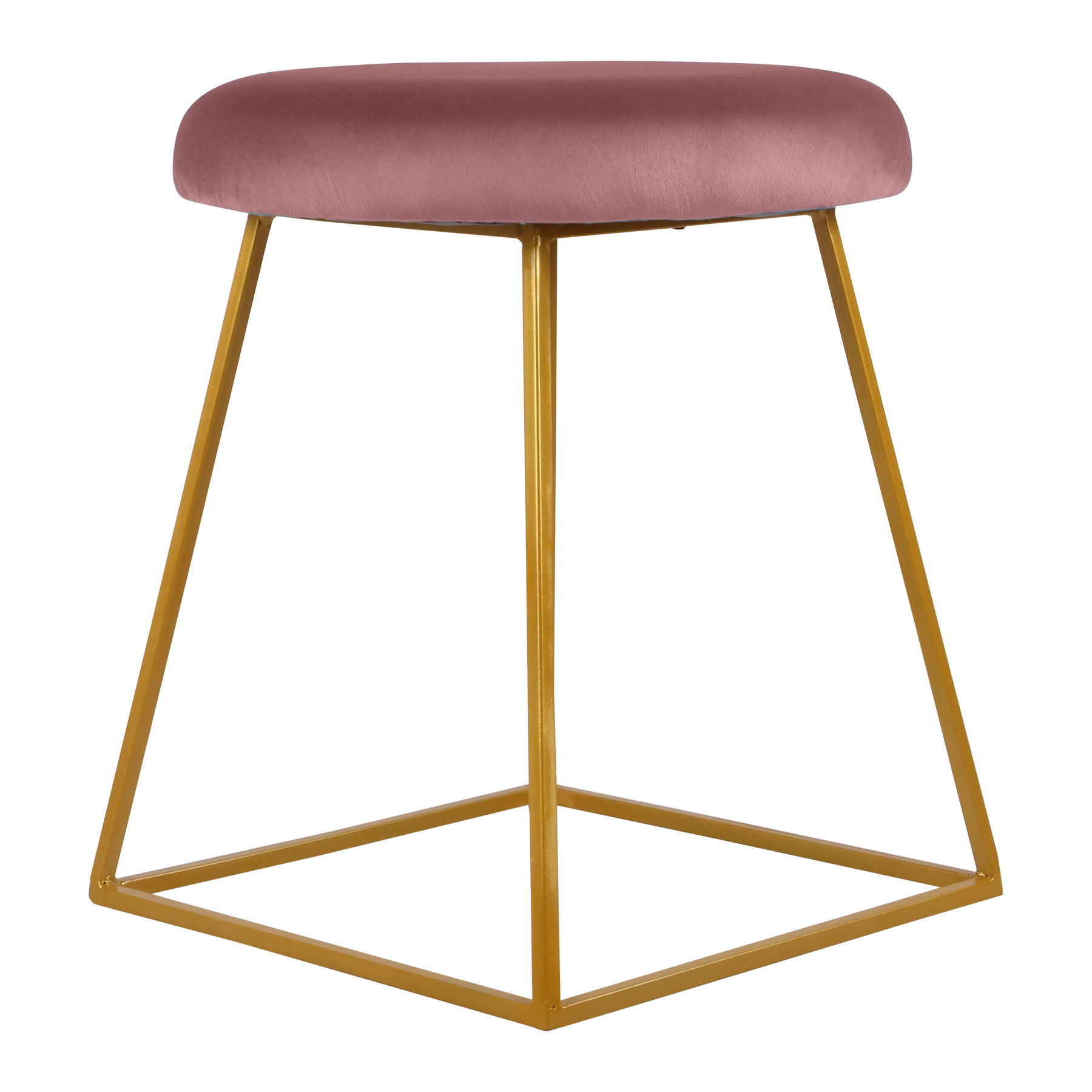 Primrose Pristy Ottoman Sitting, Pouffes Stool for Living Room - Rose view 8