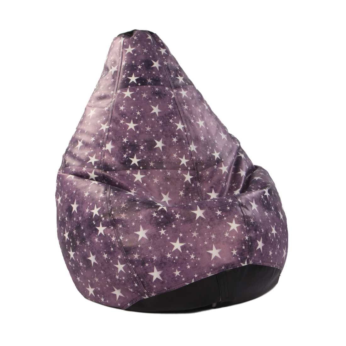 Orka Digital Printed Star XXXL Bean Bag Filled With Beans