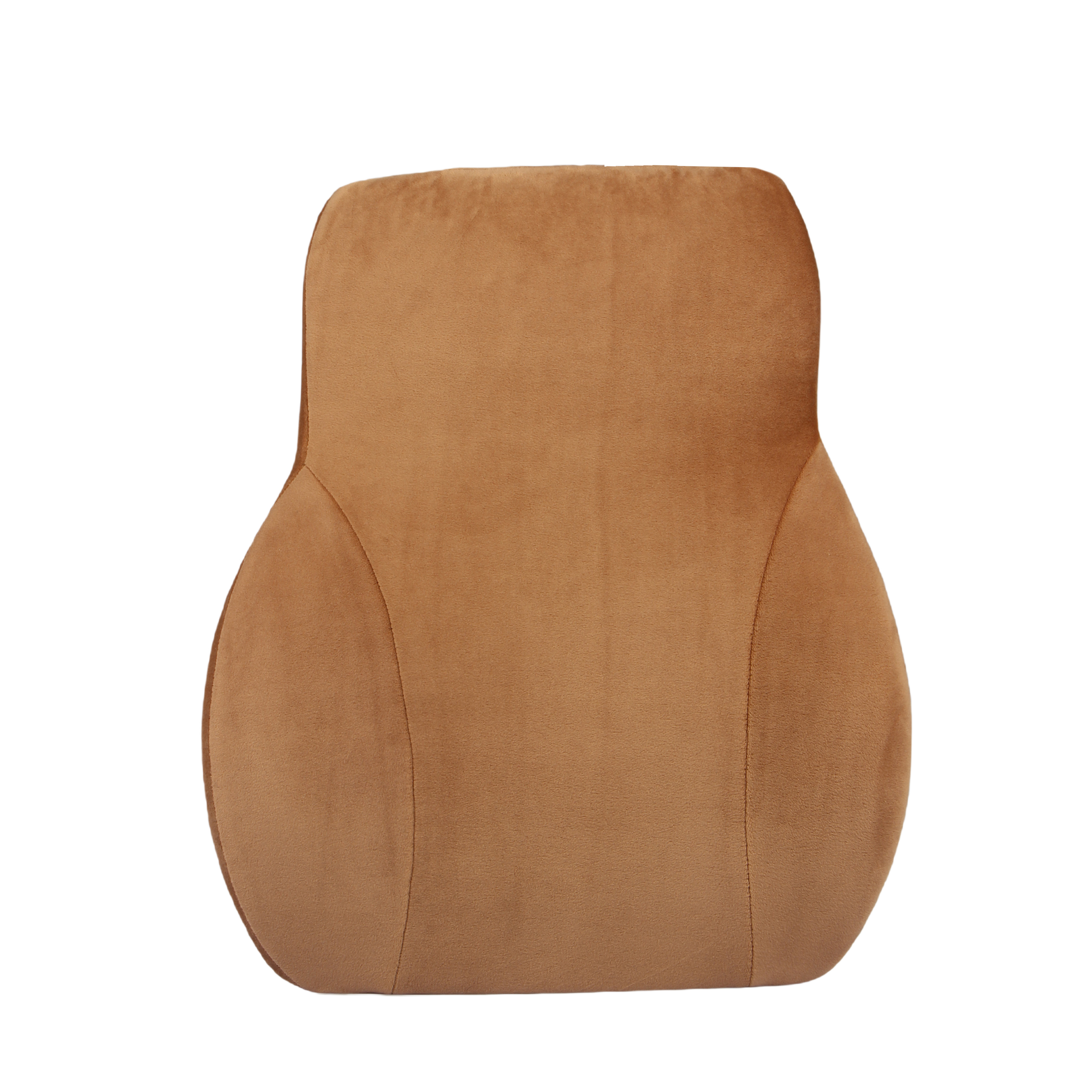 ORKA TRAVEL Presto Orthopaedic Mid-Backrest Cushion with Memory Foam (Ortho Backrest) (Tan) view 2