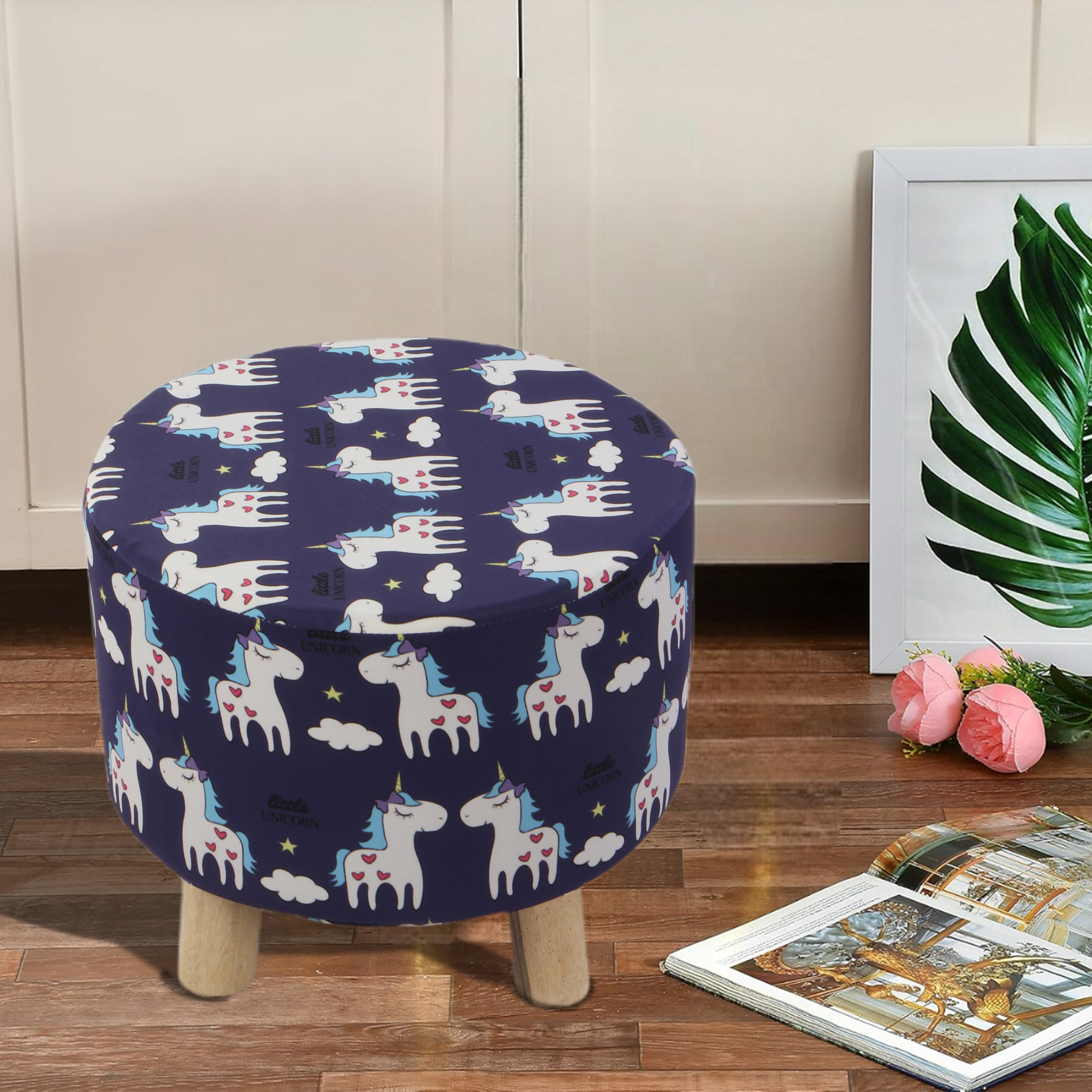 Primrose Emily Ottoman (Unicorn Rainbow, Pack of 1) view 3