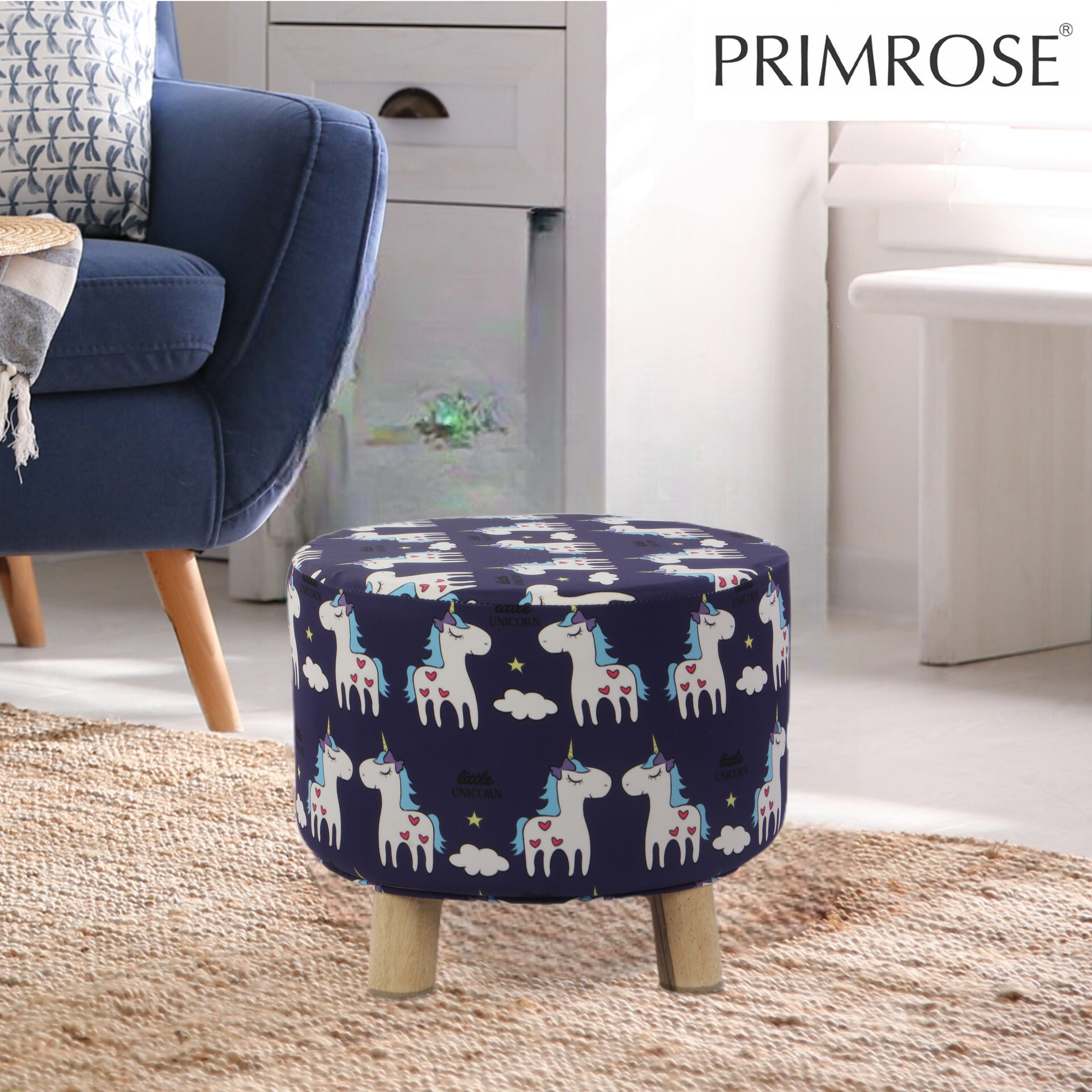 Primrose Emily Ottoman (Unicorn Rainbow, Pack of 1) view 6