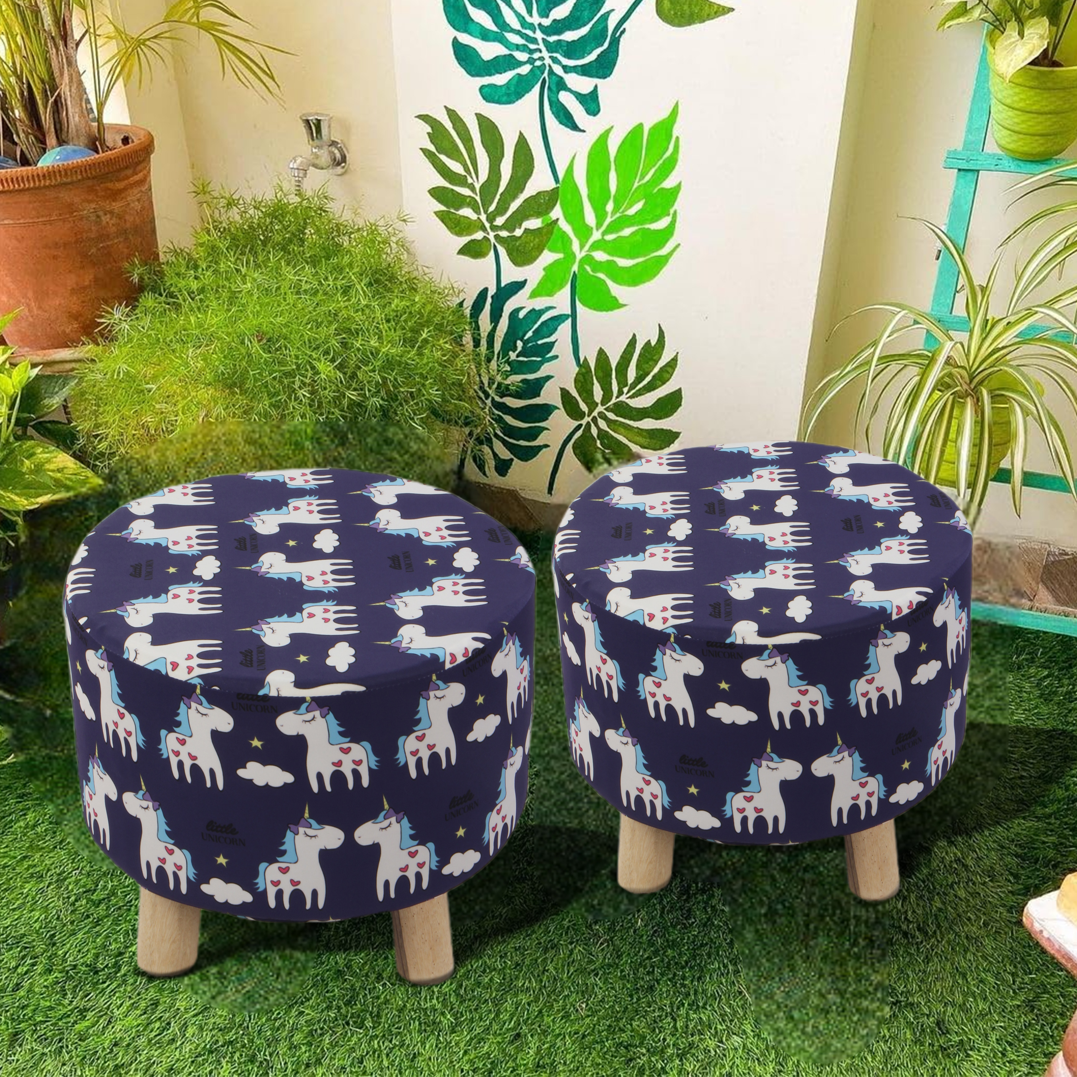 Primrose Emily Ottoman (Unicorn Rainbow, Pack of 2) view 6