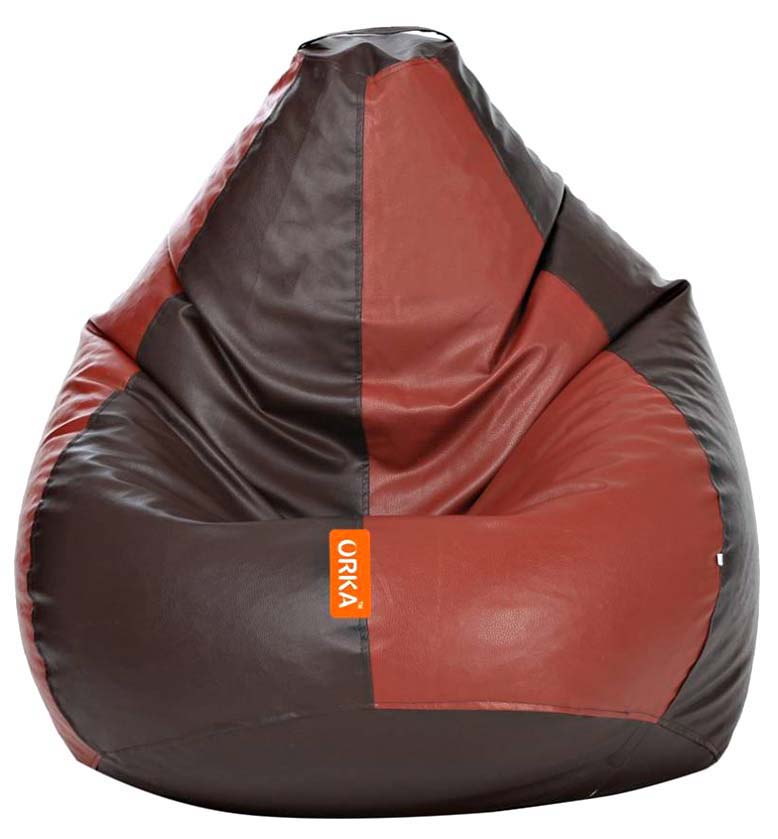 Orka Classic XXXL Brown, Tan Color Bean Bag Cover Without Beans