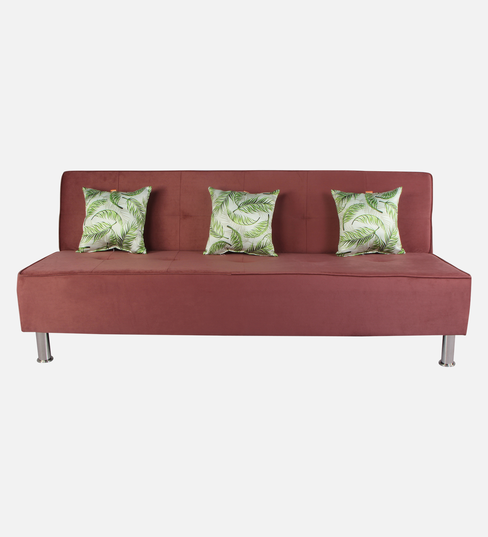 Primrose Cyrus 3 Seater Sofa Cum Bed - Pink view 2