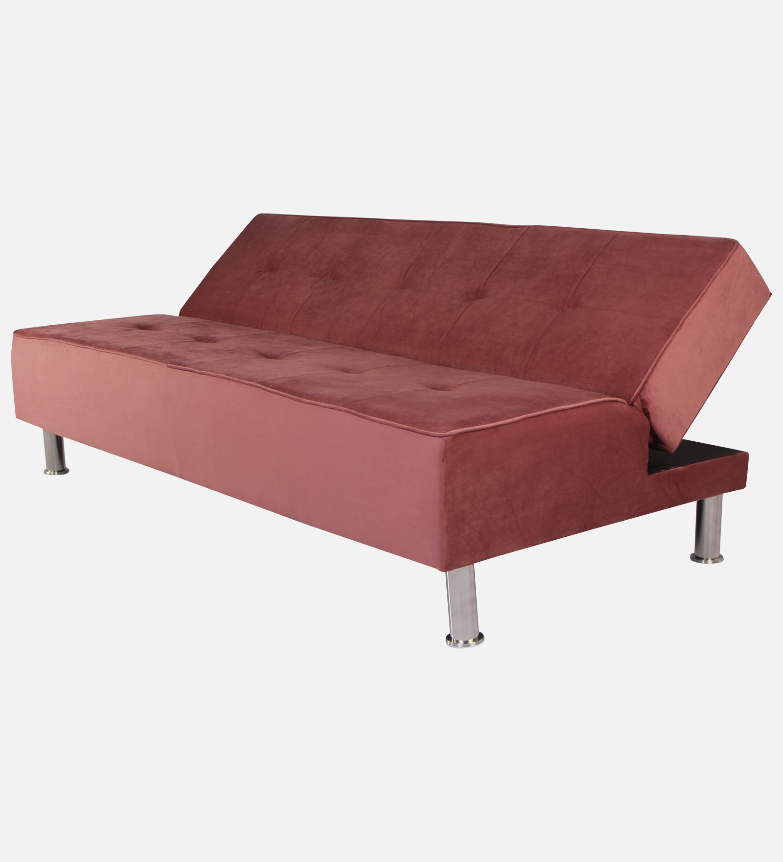 Primrose Cyrus 3 Seater Sofa Cum Bed - Pink view 7