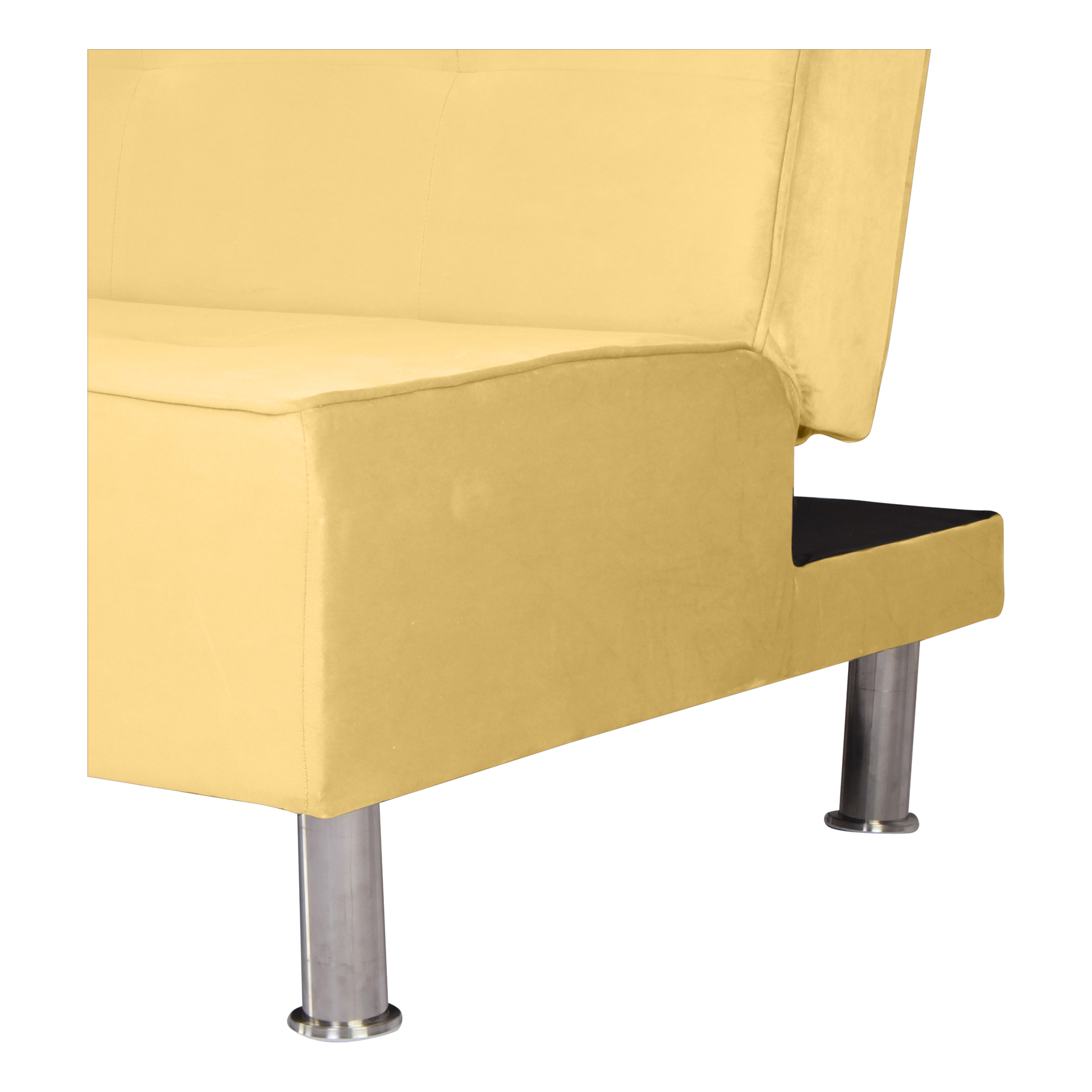Primrose Cyrus 3 Seater Sofa Cum Bed - Yellow view 4