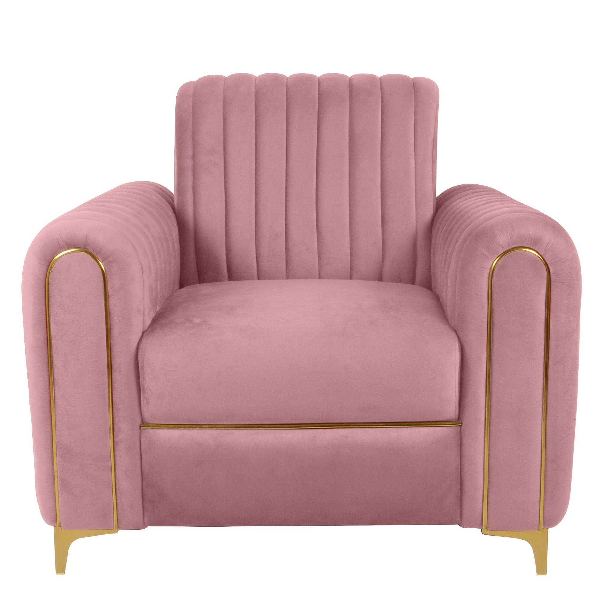 Primrose Austin Single Seater Sofa - Pink view 3