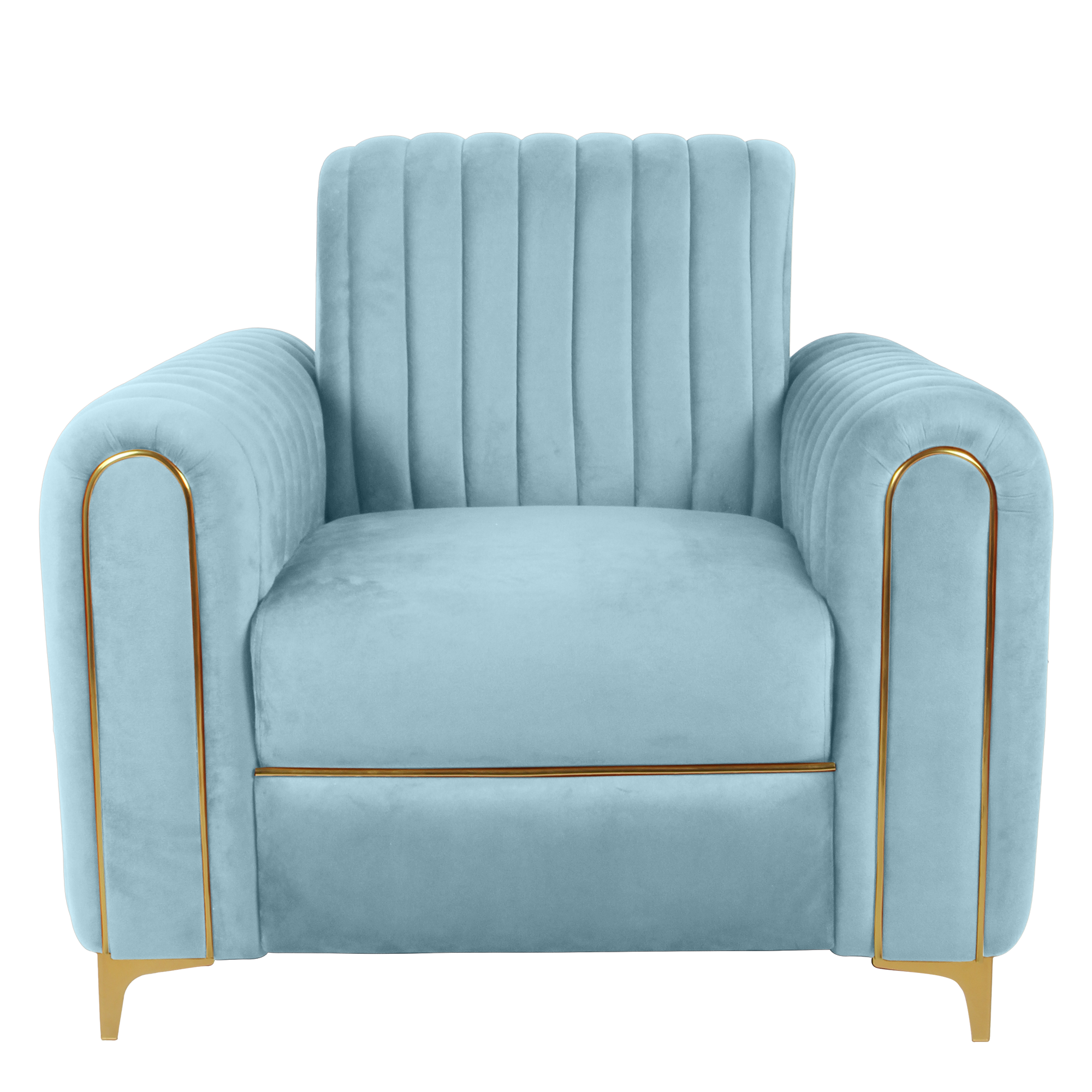 Primrose Austin Single Seater Sofa - Teal view 3