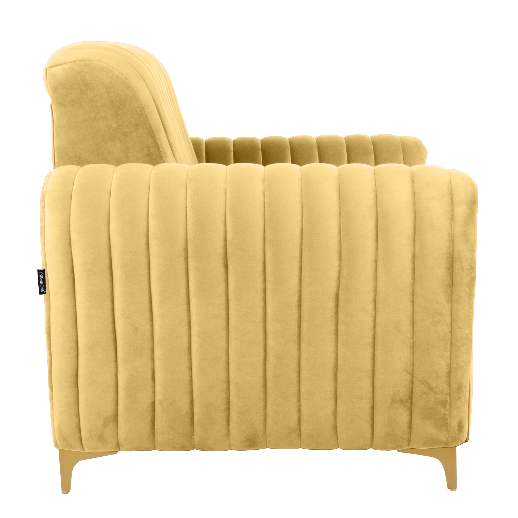 Primrose Austin Single Seater Sofa - Yellow