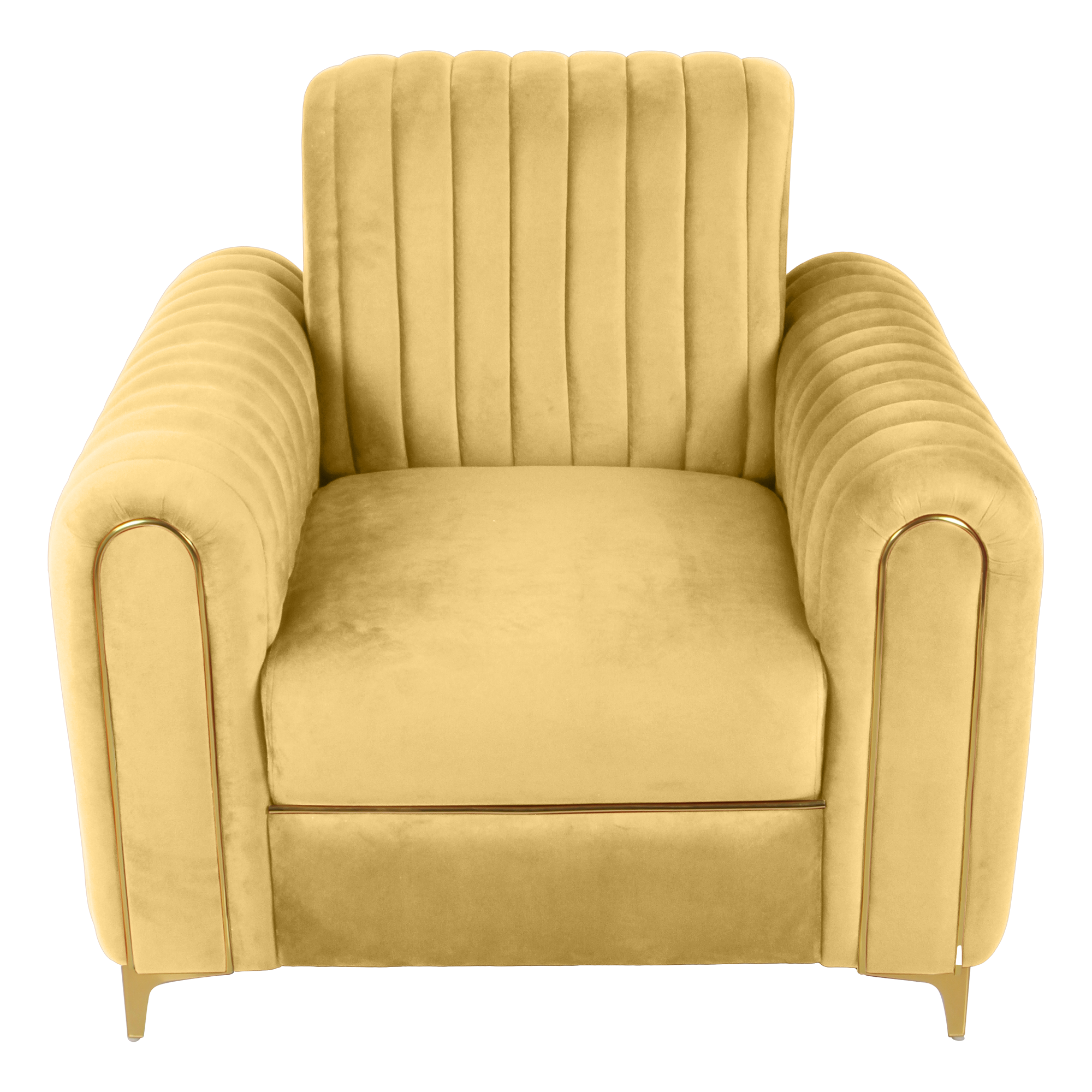 Primrose Austin Single Seater Sofa - Yellow view 8