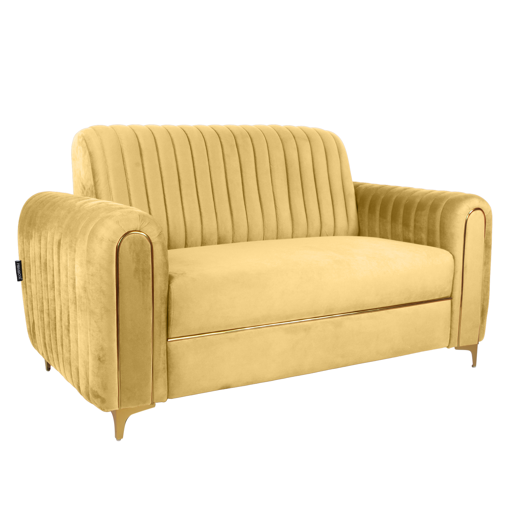Primrose Austin 2 Seater Sofa - Yellow view 2