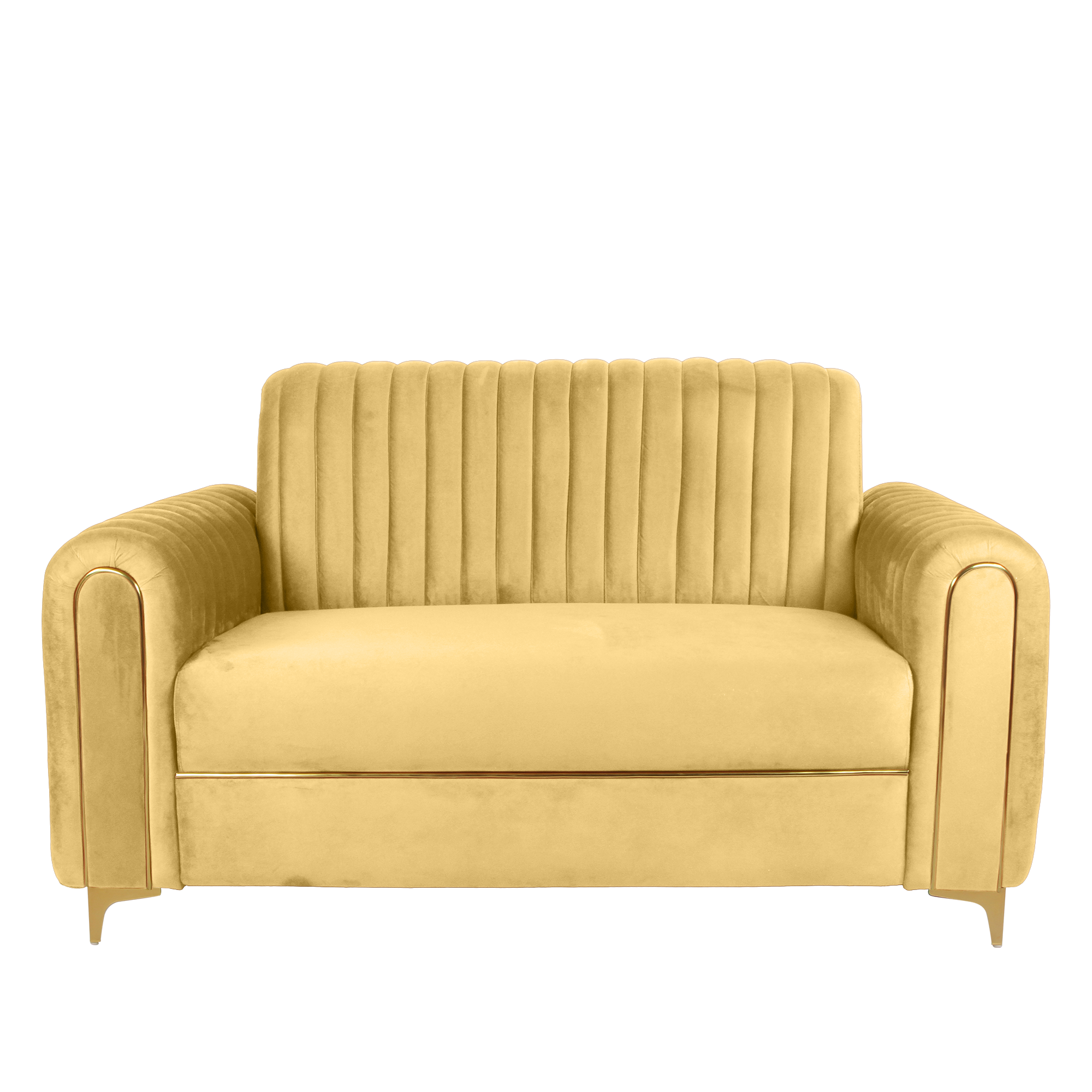 Primrose Austin 2 Seater Sofa - Yellow view 3