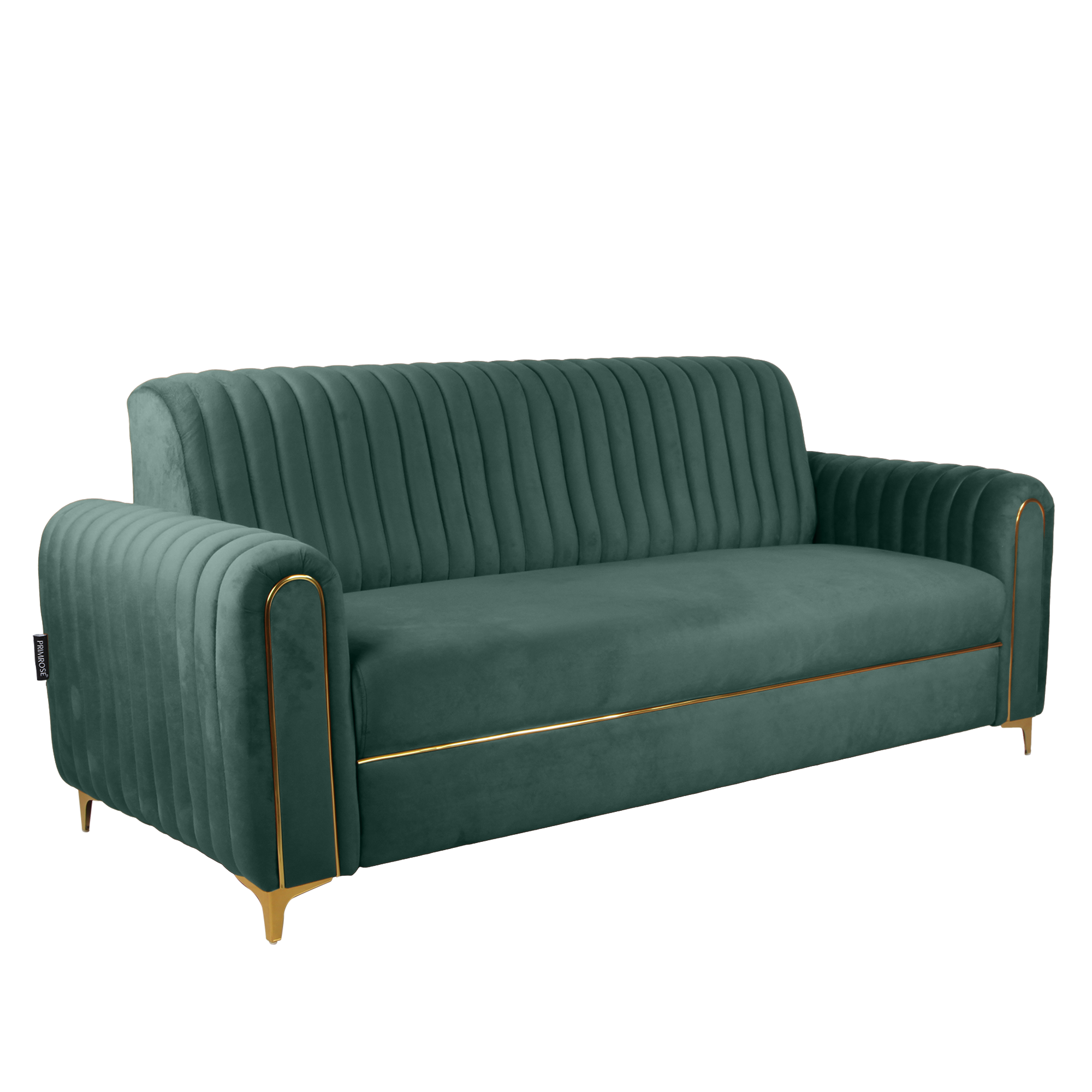 Primrose Austin 3 Seater Sofa - Green view 2
