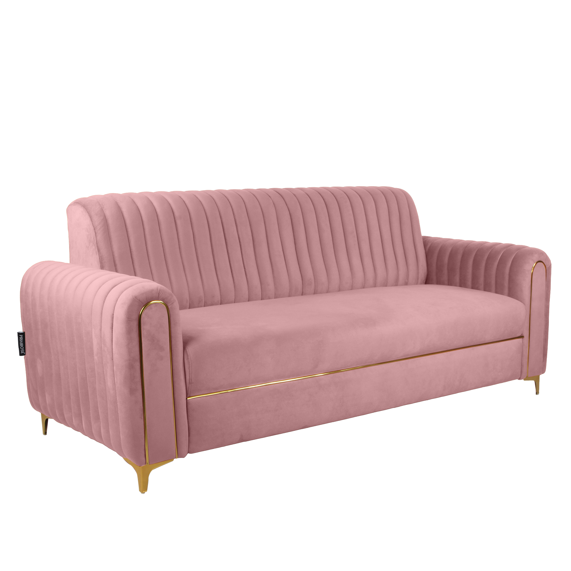 Primrose Austin 3 Seater Sofa - Pink view 2