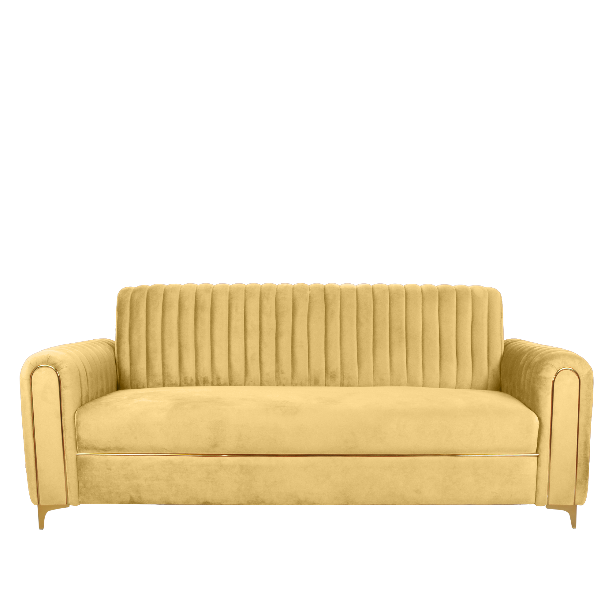 Primrose Austin 3 Seater Sofa - Yellow view 3