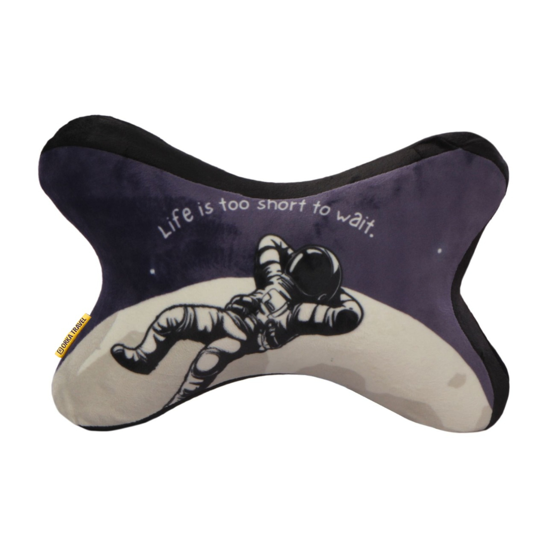 Orka Travel Digital Printed Memory Foam Car Neck Pillow (D17)
