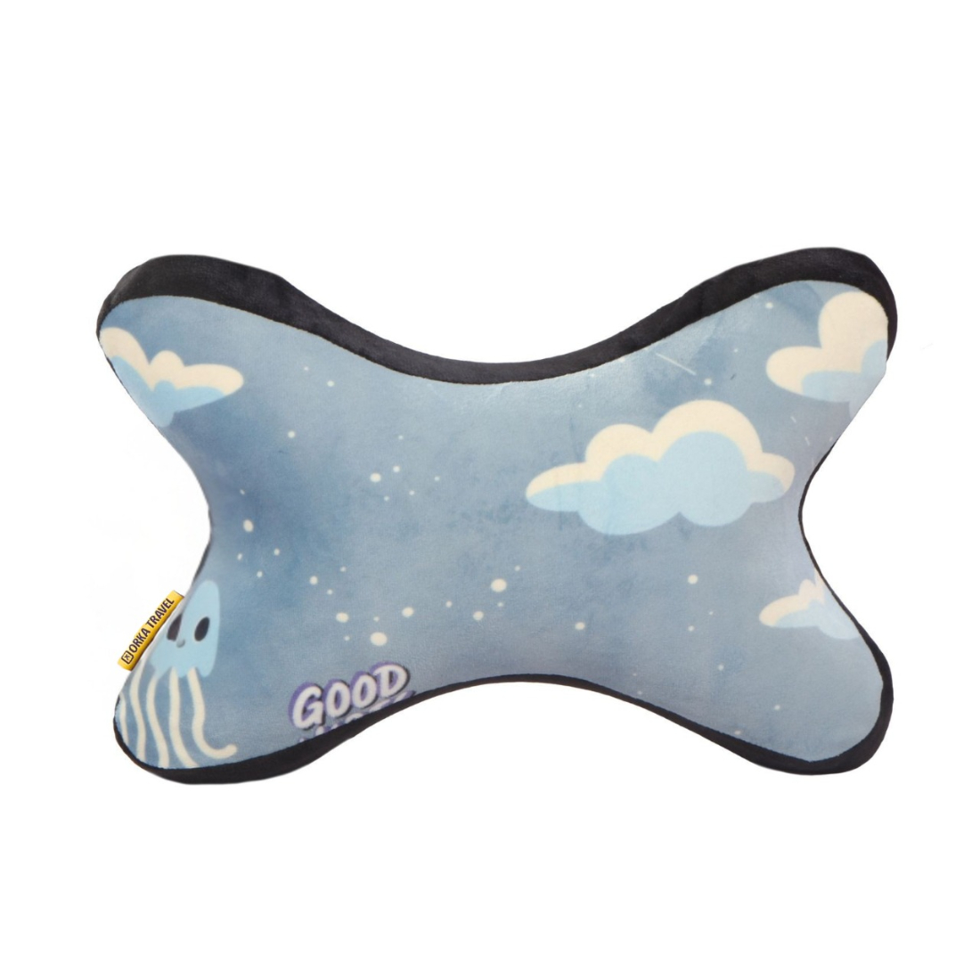 Orka Travel Digital Printed Memory Foam Car Neck Pillow (D22)