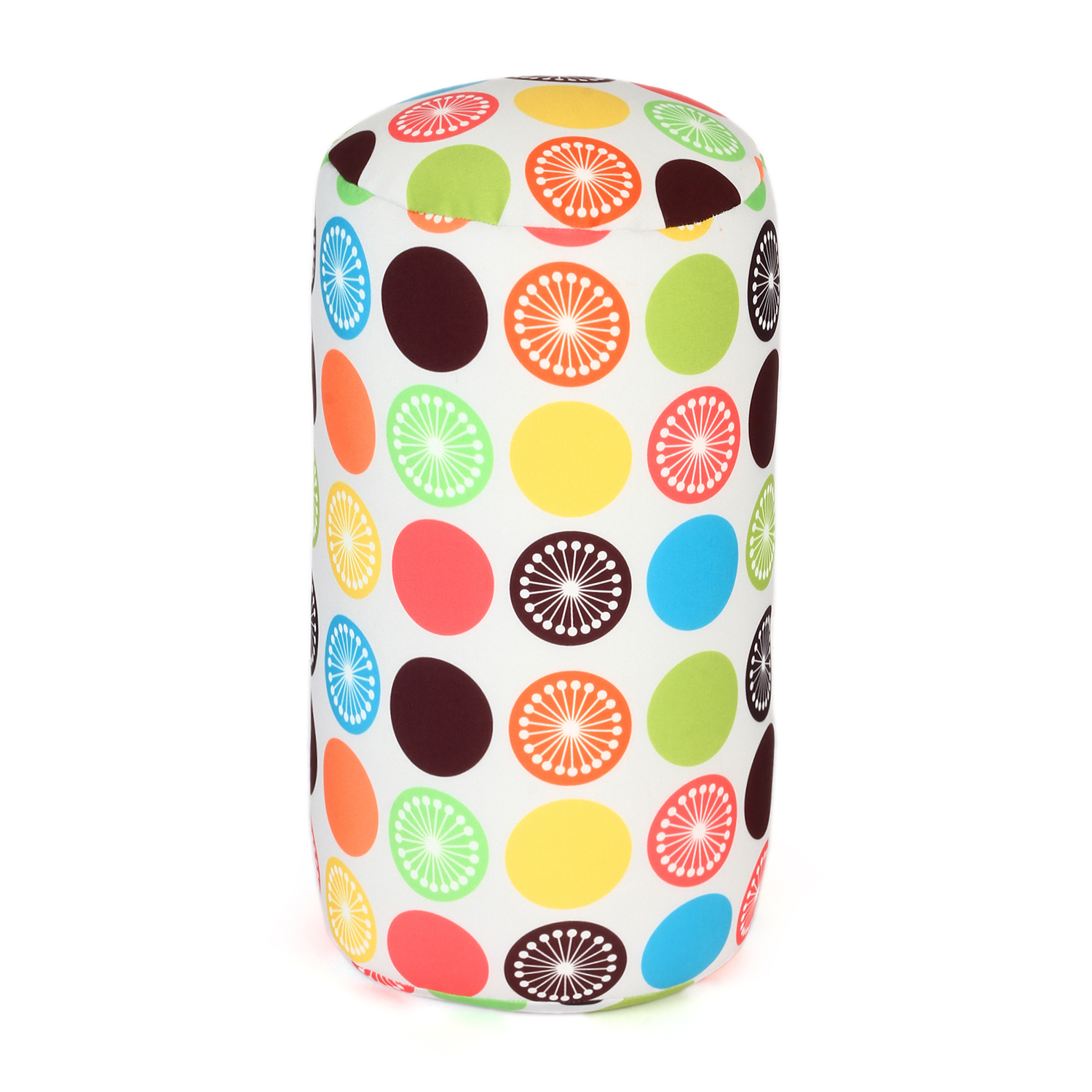 Orka Digital Printed Spandex Stretchable Fabric Microbeads Bolster (D19) view 2