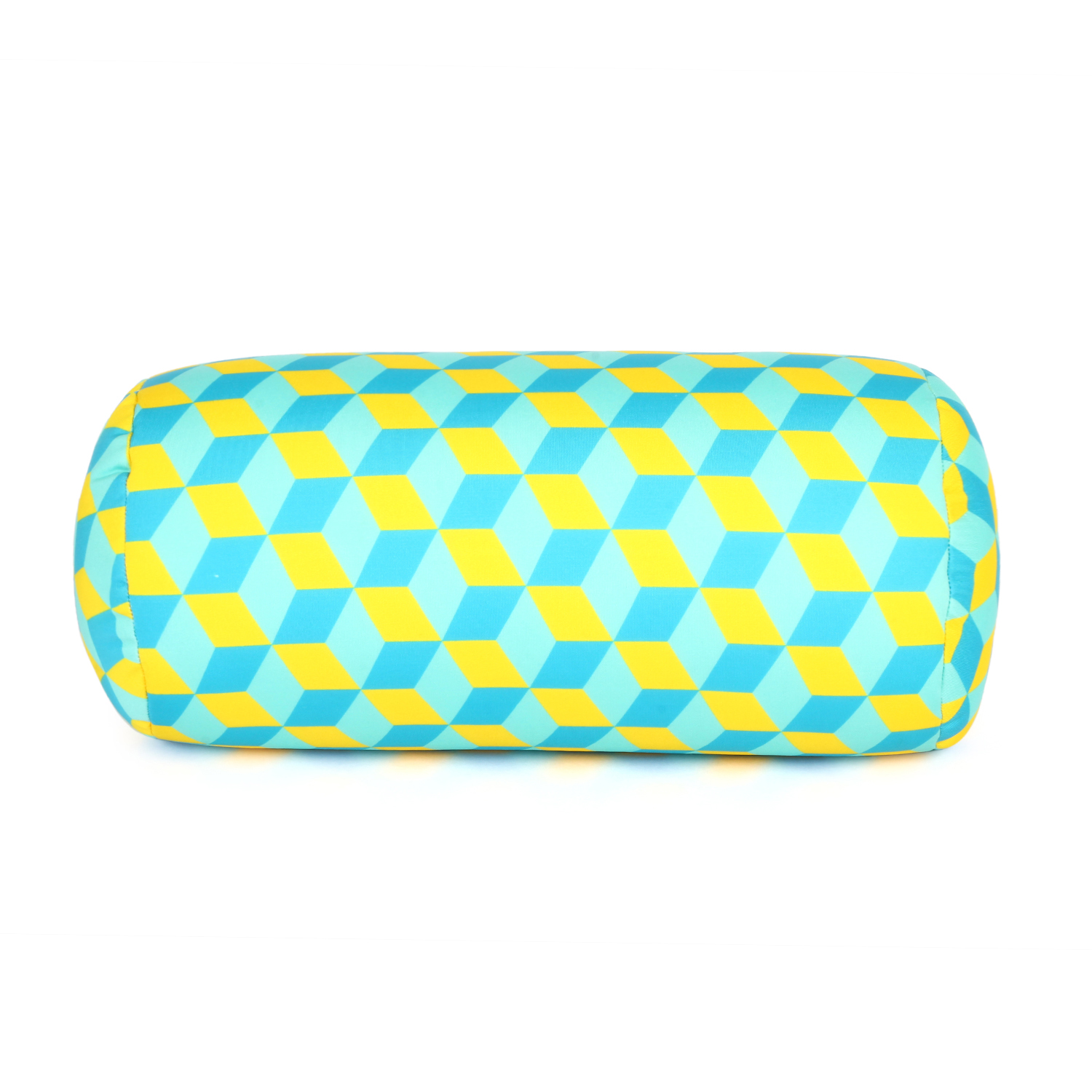 Orka Digital Printed Spandex Stretchable Fabric Microbeads Bolster (D34)