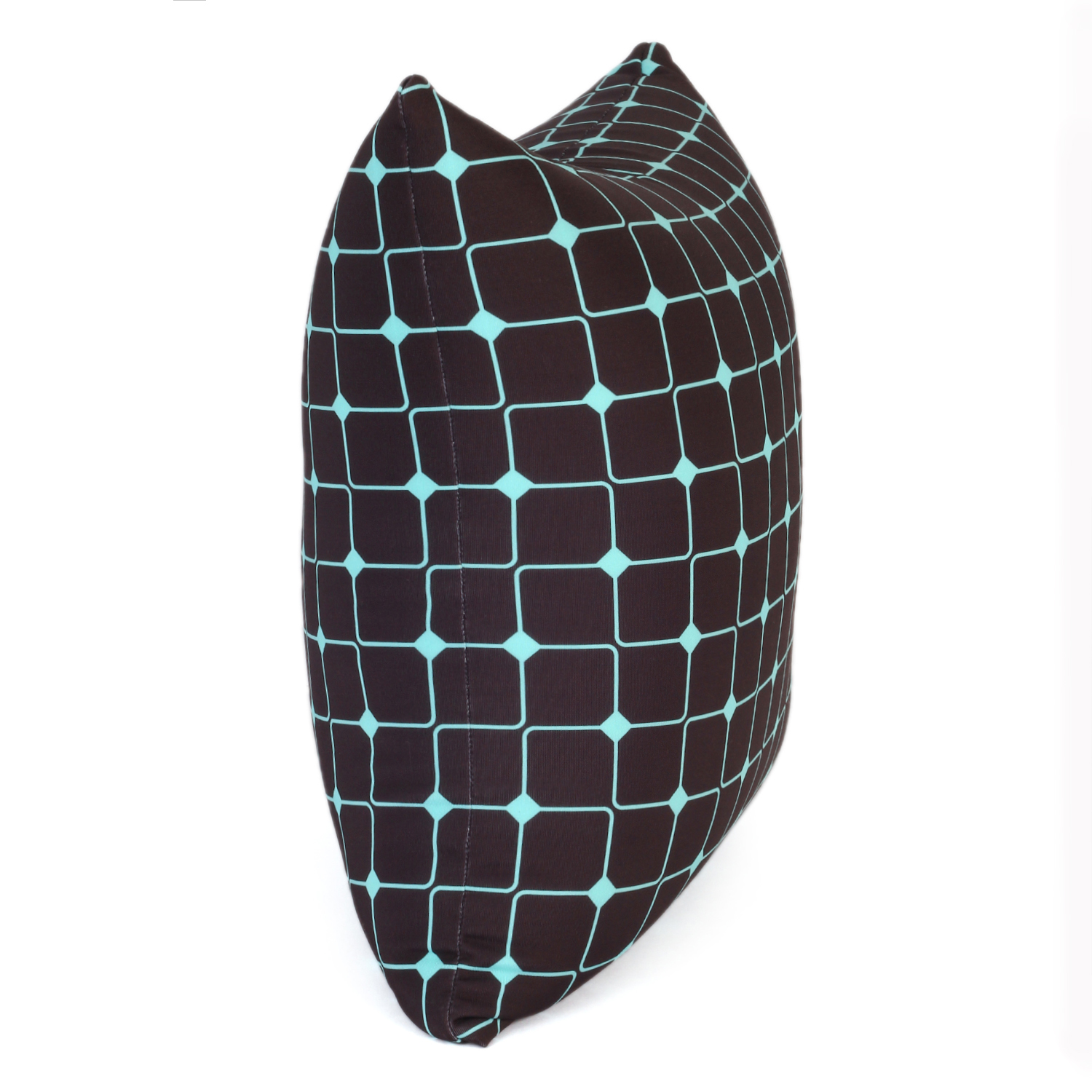 Orka Digital Printed Spandex Stretchable Fabric Microbeads Cushion (D8, Pack of 1) view 2