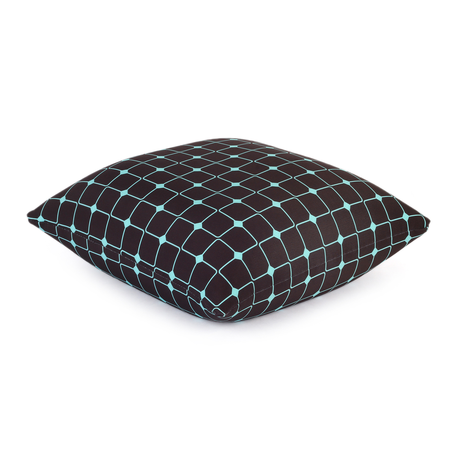 Orka Digital Printed Spandex Stretchable Fabric Microbeads Cushion (D8, Pack of 1) view 3