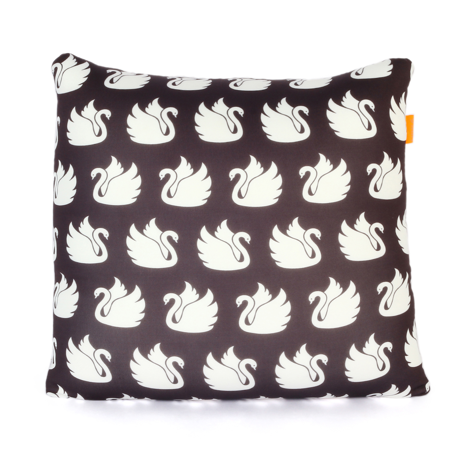Orka Digital Printed Spandex Stretchable Fabric Microbeads Cushion (D12, Pack of 1)