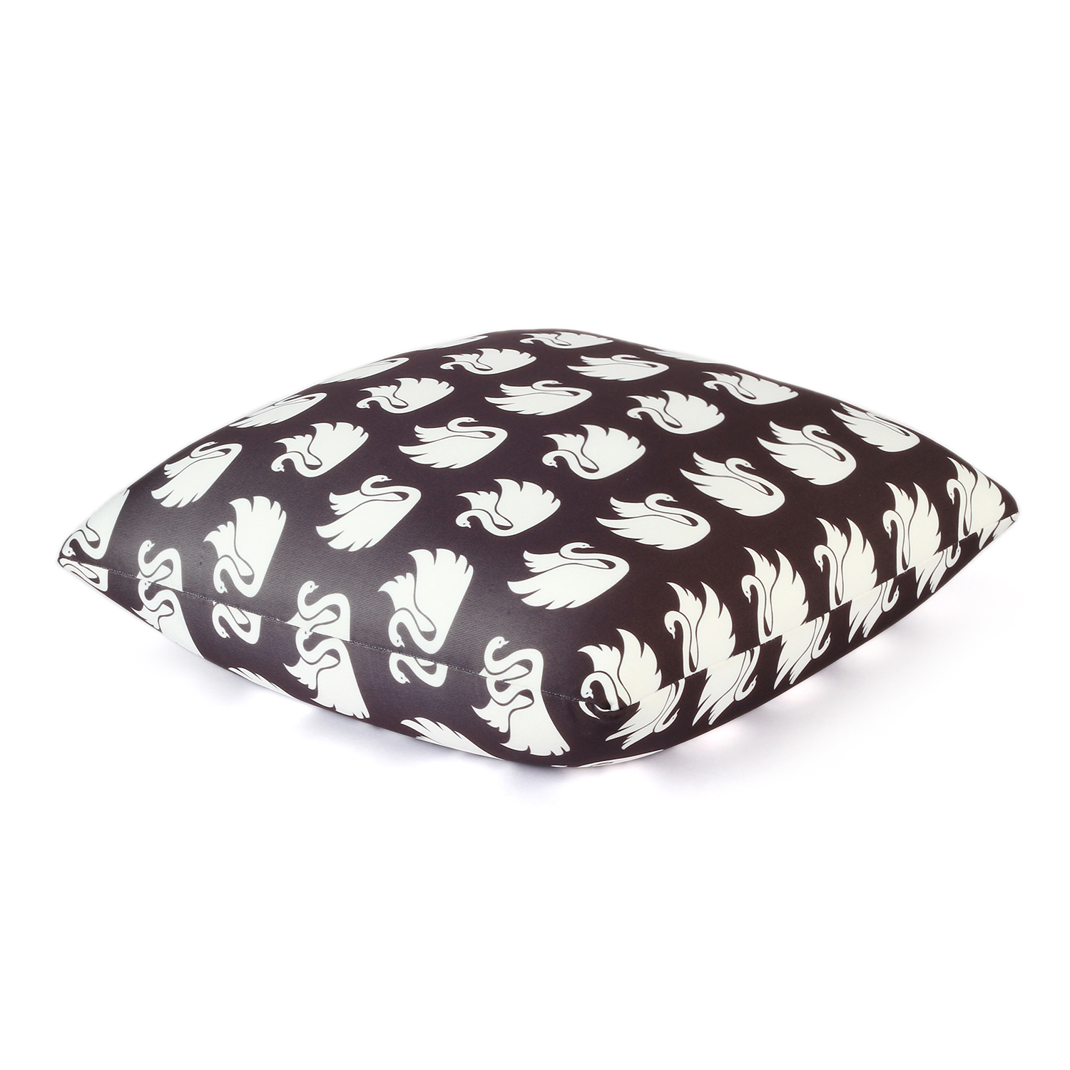 Orka Digital Printed Spandex Stretchable Fabric Microbeads Cushion (D12, Pack of 1) view 2