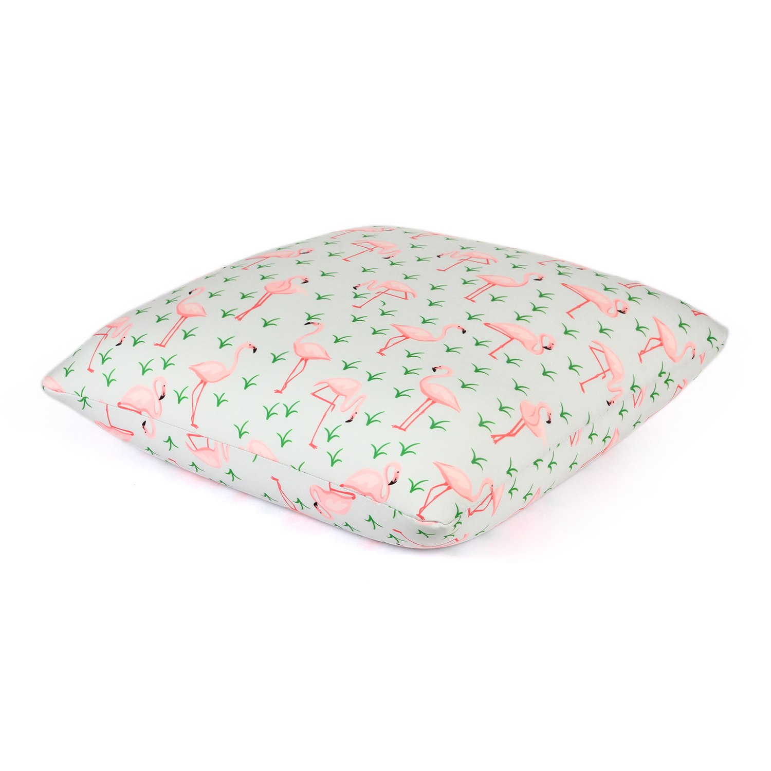 Orka Digital Printed Spandex Stretchable Fabric Microbeads Cushion (D13, Pack of 1) view 2