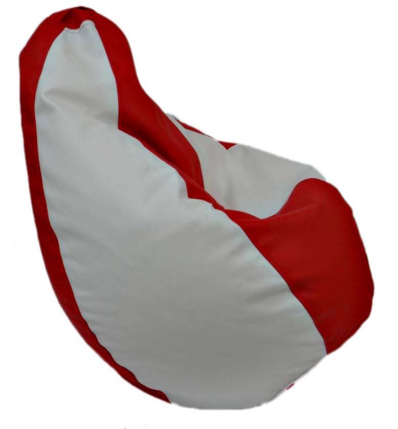 Orka Classic Jumbo Red, White Color Filled Bean Bag With Beans view 3