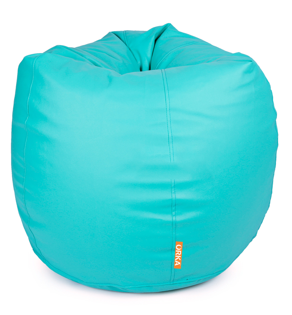 Orka Classic Monster Teal Color Filled Bean Bag With Beans