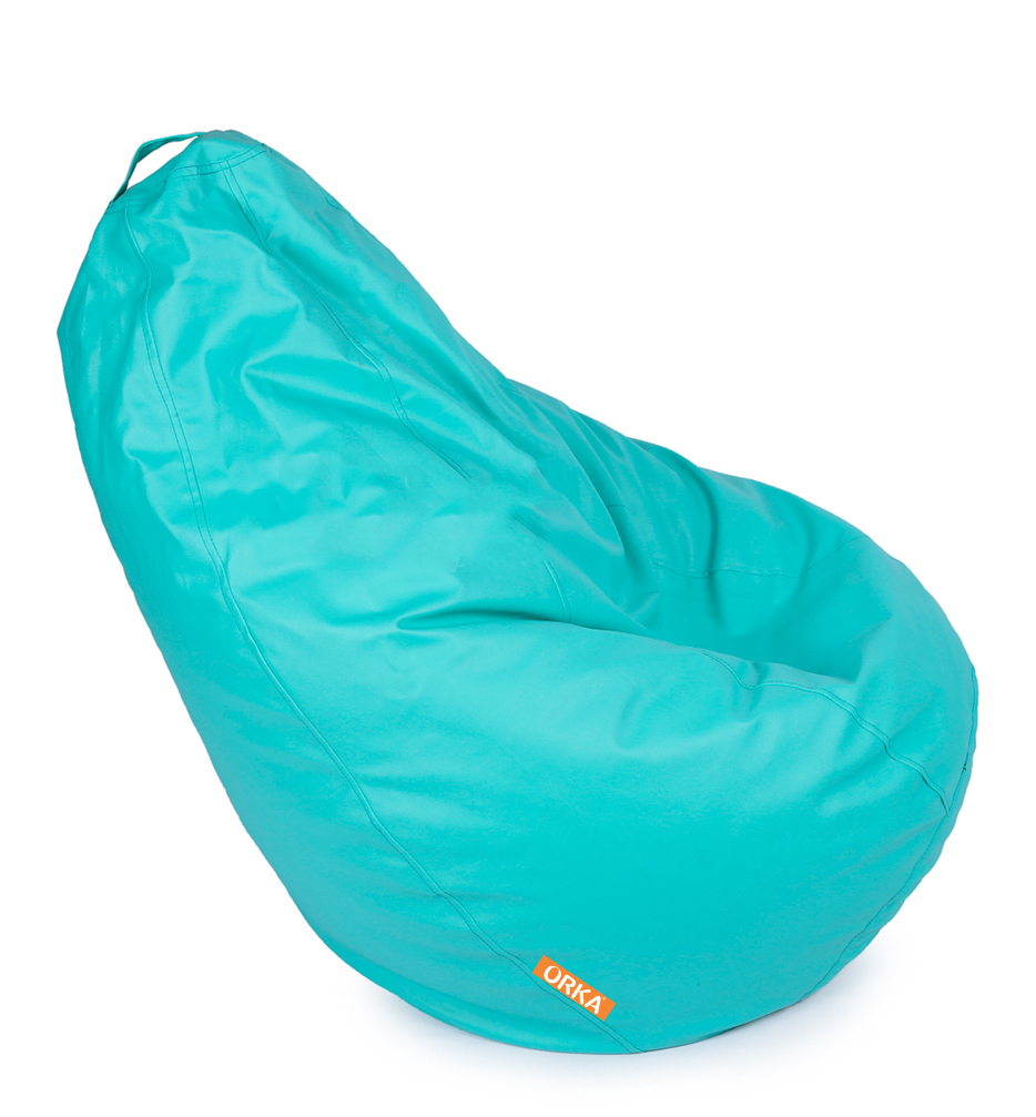 Orka Classic Monster Teal Color Filled Bean Bag With Beans