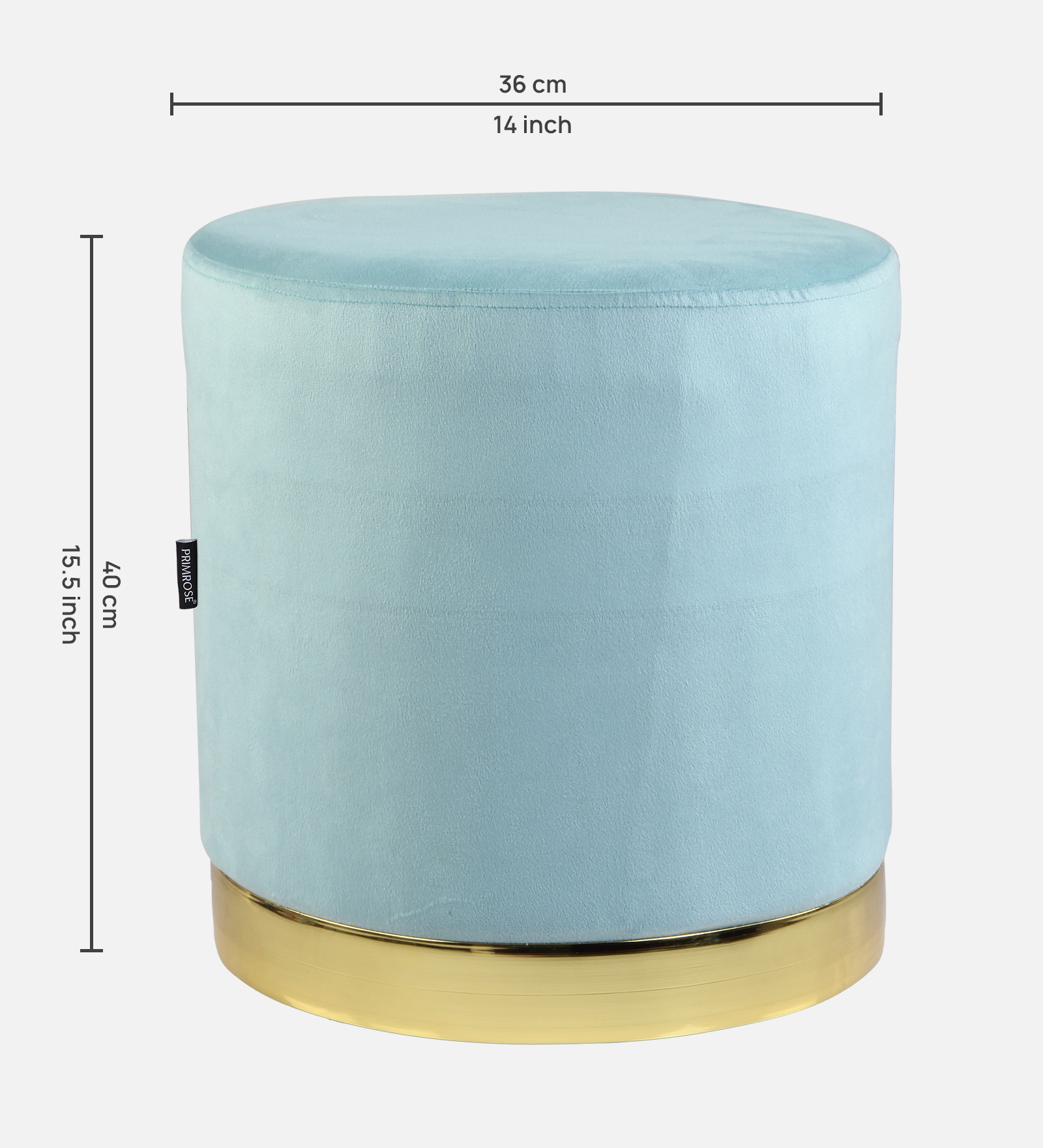 Primrose Candy Ottoman Sitting, Pouffes Stool for Living Room