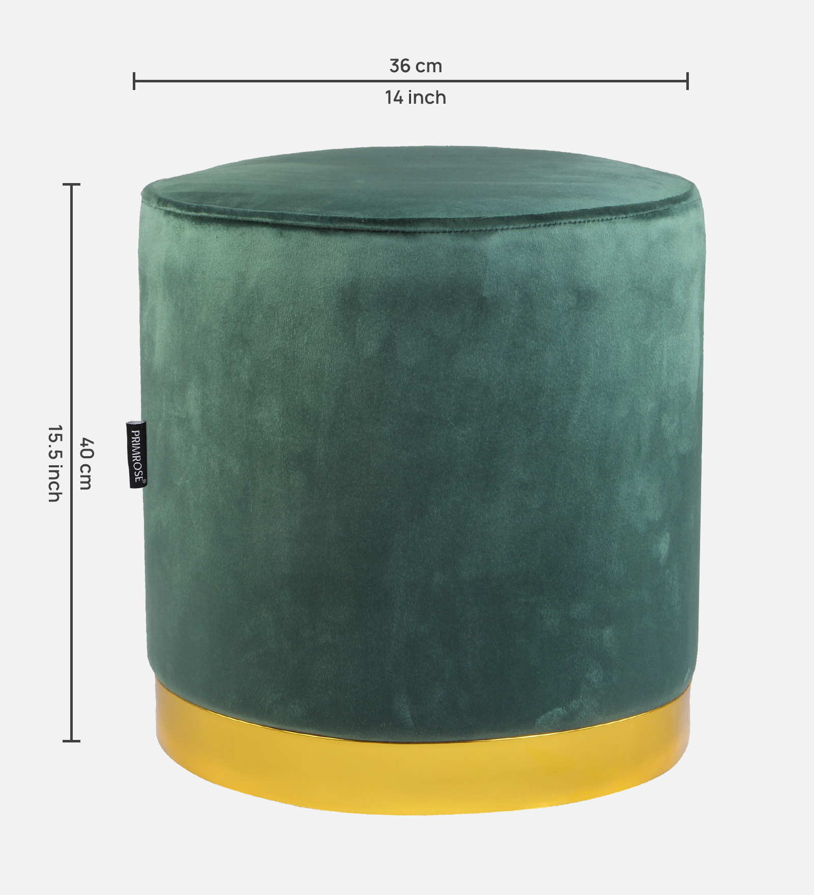 Primrose Candy Ottoman Sitting, Pouffes Stool for Living Room