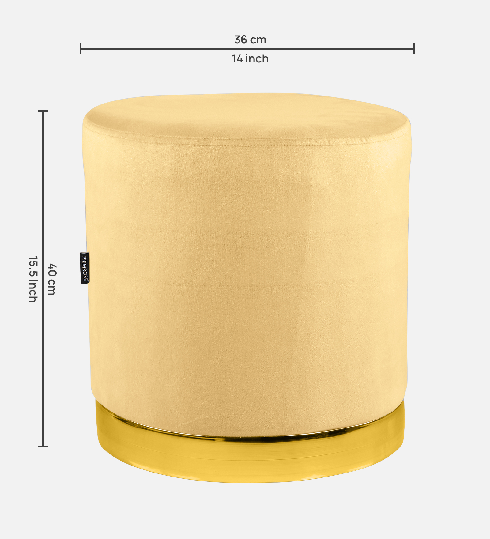 Primrose Candy Ottoman Sitting, Pouffes Stool for Living Room