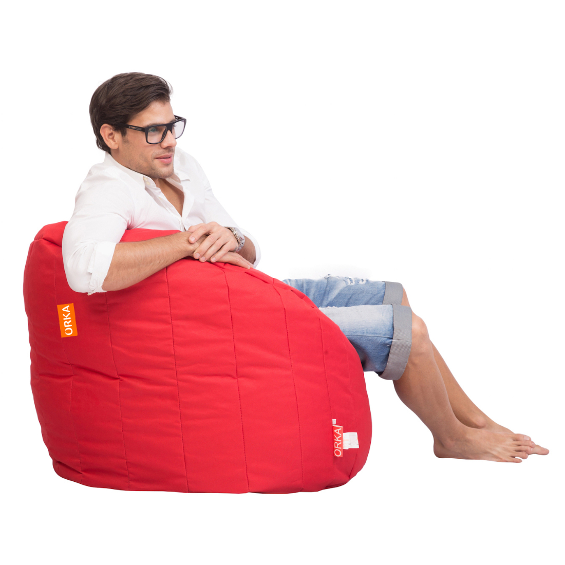 Can bean bags Classic XXXL Big Boss Chair (Red, Blue) view 2