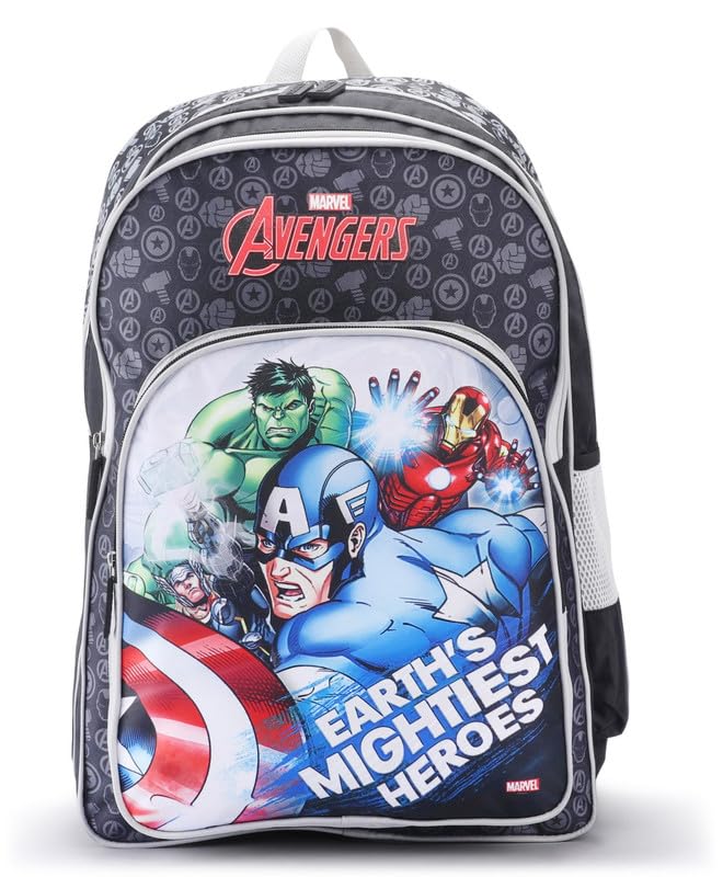 STRIDERS 18 inches Avengers School Bag A Playful Companion for School Days