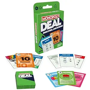 Monopoly Deal Card Game | Quick-Playing Card Game