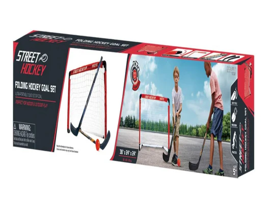 Innov8 Folding Hockey Goal Set, Portable, Durable, Easy Setup, Hockey Training